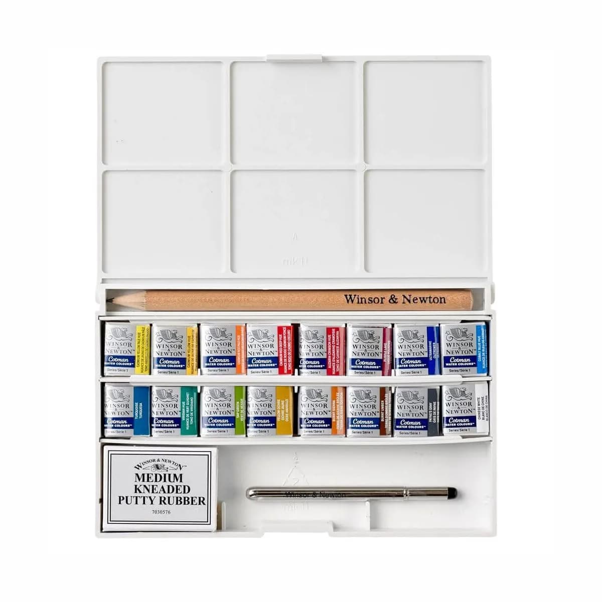 Winsor & Newton Cotman Watercolor Paint Set 16 Half Pans | Artist Grade Watercolors for Beginners - main product image