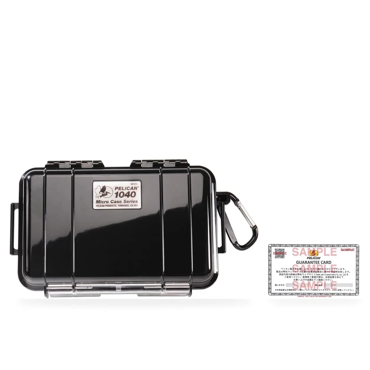 Pelican 1040 Micro Case (Black) | Waterproof, Crushproof & Dustproof Compact Storage