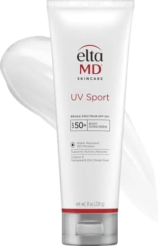 EltaMD UV Sport Sunscreen Lotion SPF 50 237ml (8 Fl Oz) | Water and Sweat Resistant 80 Min - main product image