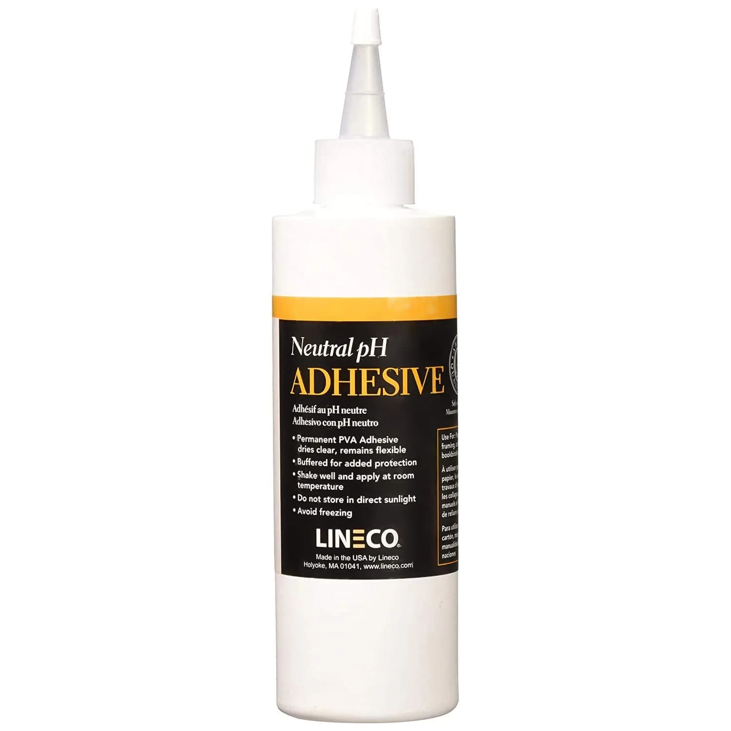 Lineco Neutral pH Adhesive 237ml (8 Fl Oz) | Acid-Free Archival Glue for Crafts & Bookbinding - main product image
