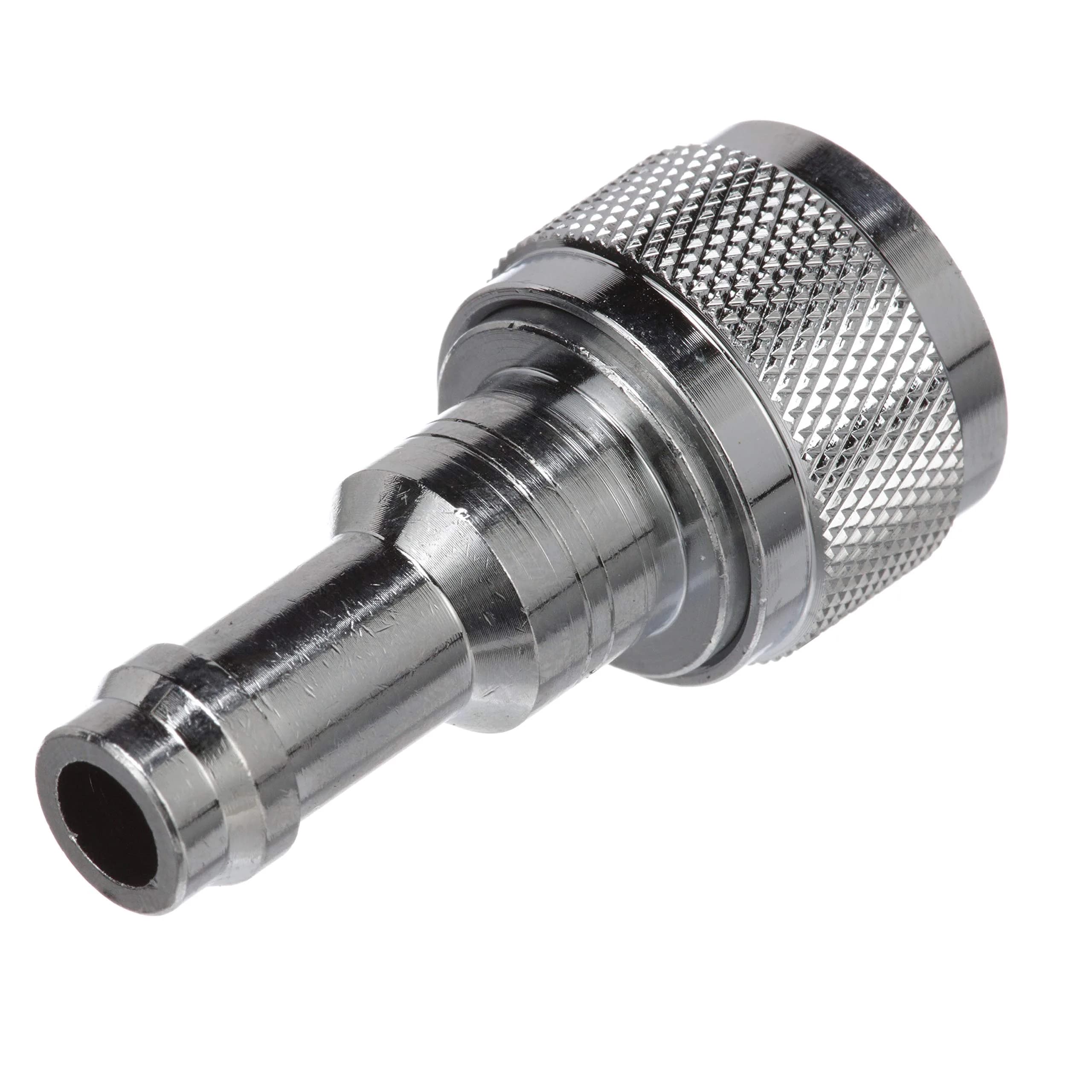 attwood Hose Pipe Fitting 75HP | Chrome Brass Fuel Line Connector for Chrysler Engines - main product image