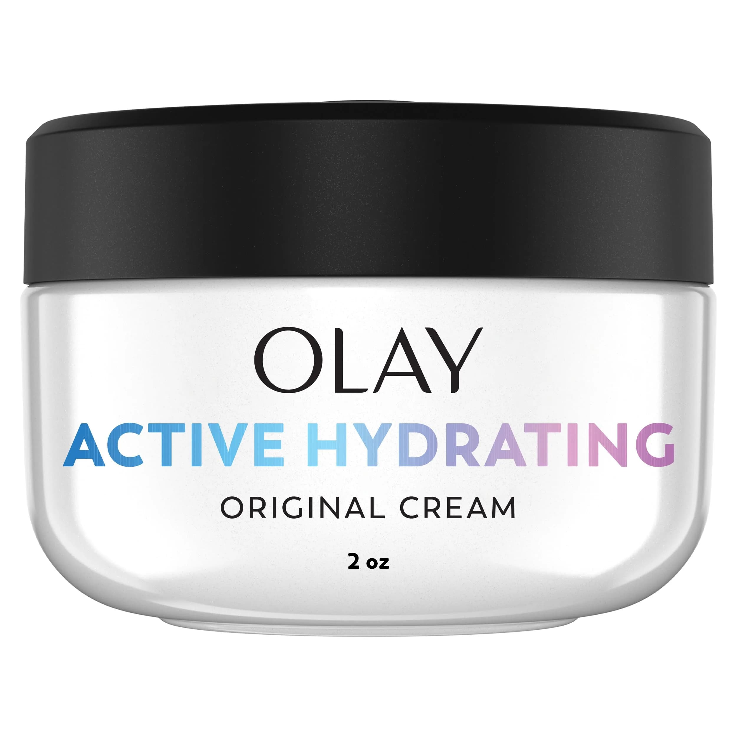 Olay Active Hydrating Cream Face Moisturizer 56ml (1.9 fl oz) | Long-Lasting Hydration for Dry Skin - main product image