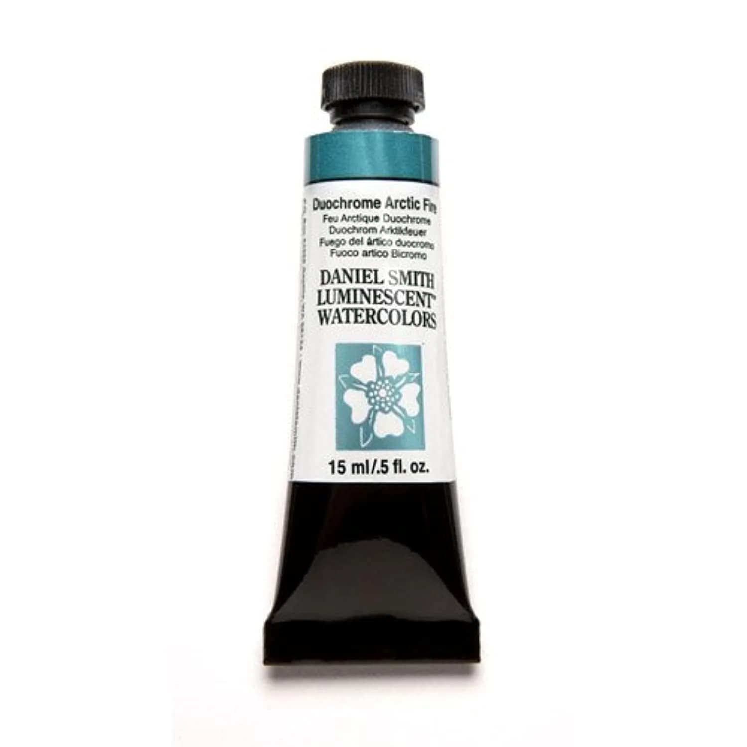 DANIEL SMITH Extra Fine Watercolor Paint Tube, Duochrome Arctic Fire 15ml (0.5 Fl Oz) | ASTM D4236 Certified - main product image
