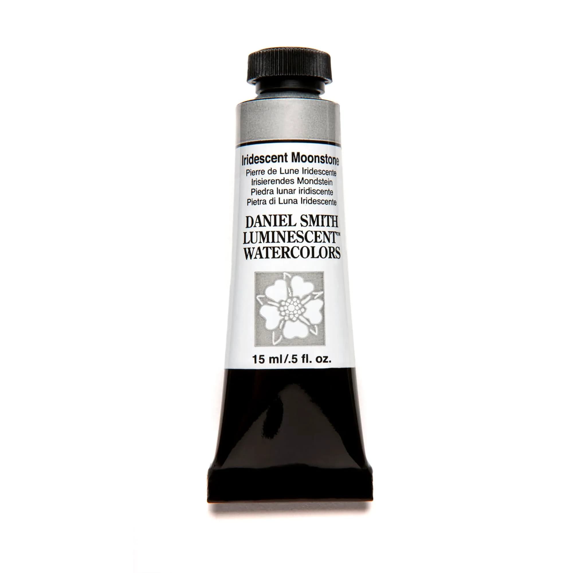 DANIEL SMITH Luminescent Watercolor Paint Iridescent Moonstone 15ml (0.5 fl oz) | ASTM Excellent Lightfastness - main product image