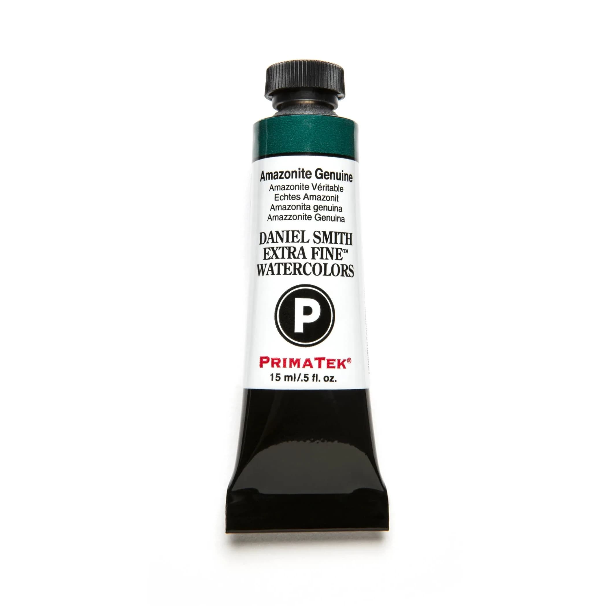 DANIEL SMITH Extra Fine Watercolor Paint Tube, Amazonite Genuine 15ml (0.5 Fl Oz) | ASTM D4236 Certified - main product image
