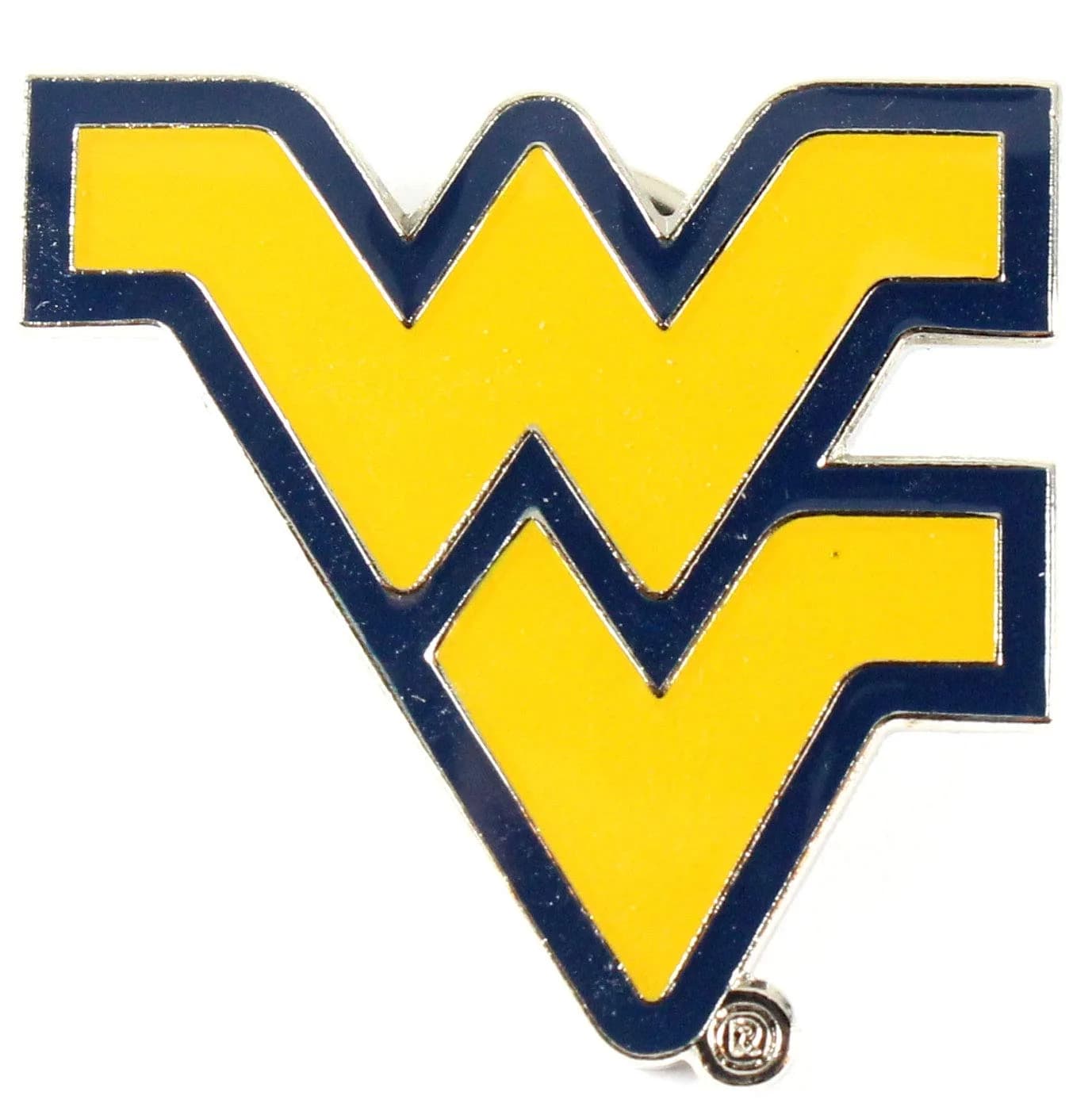 aminco NCAA West Virginia Mountaineers Team Logo Pin | Officially Licensed Fan Accessory (70-120 chars) - main product image