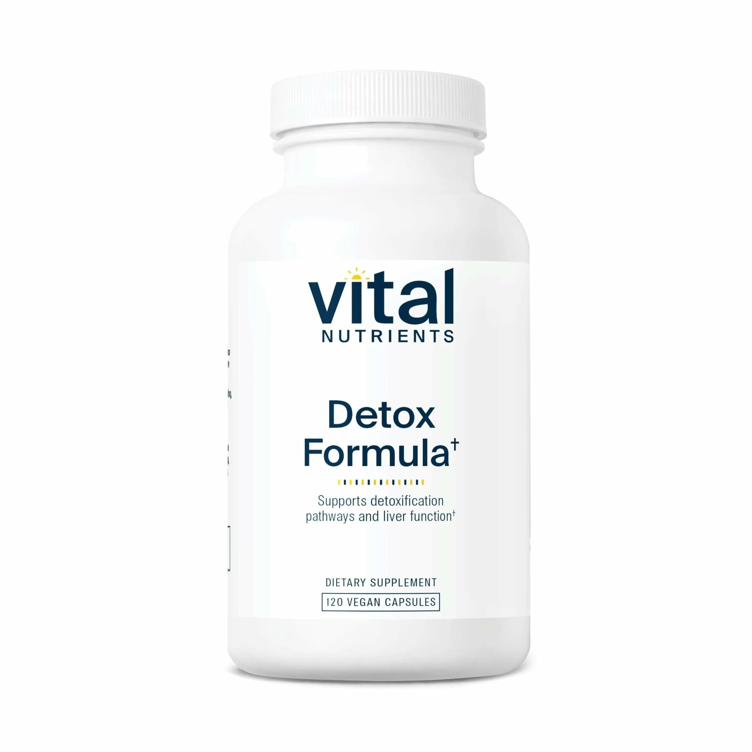 Vital Nutrients Detox Formula 120 Capsules | Supports Liver & Detoxification