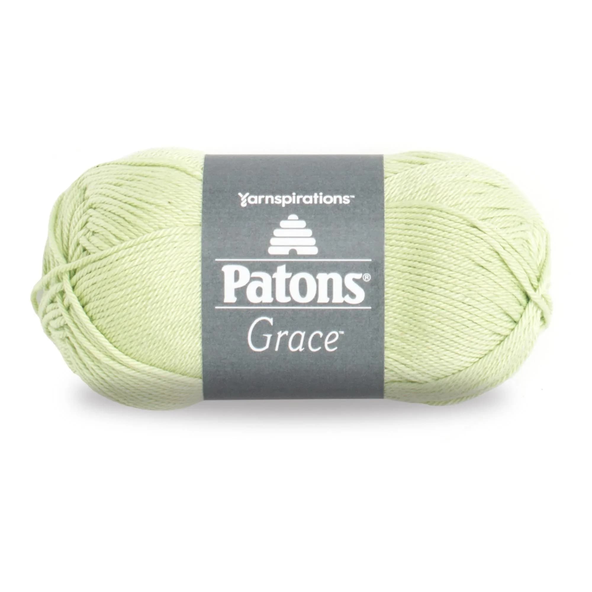 Patons Grace Yarn 1.75 oz Ginger | Mercerized Cotton for Knitting & Crochet
