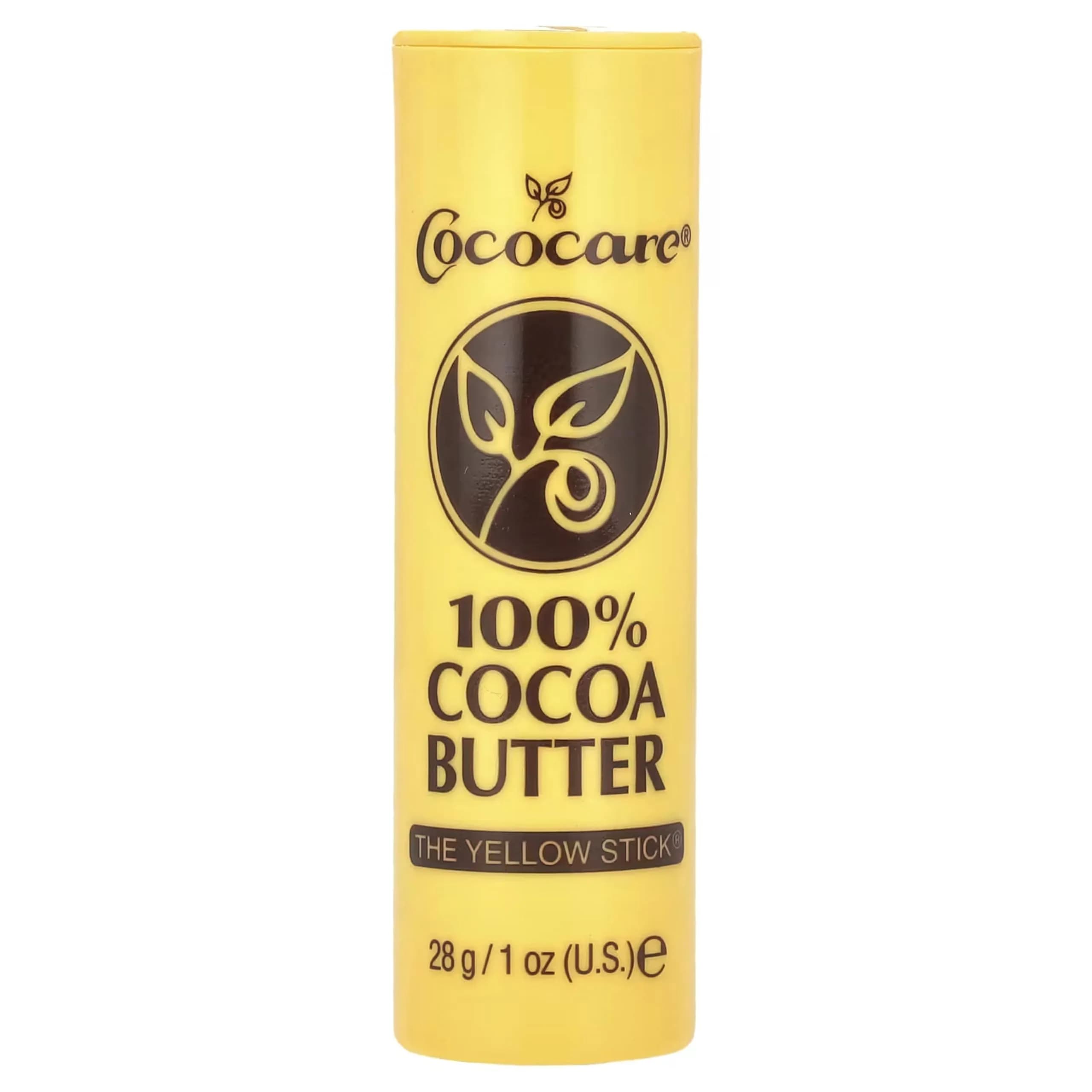 COCOCARE Coco Cocoa Butter Stick 1 oz | Lightly Scented, Unflavored, 8 Pack — 1 Ounce
