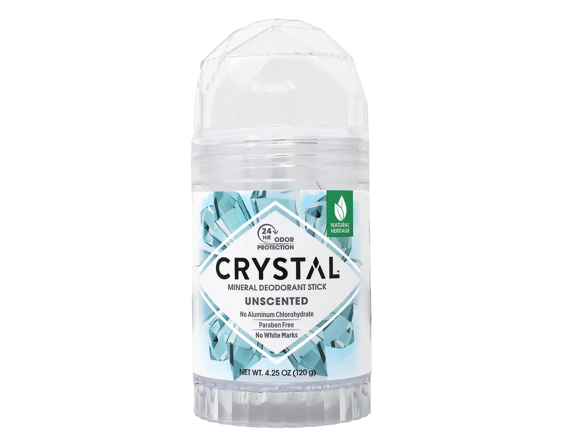 Crystal Essence Mineral Deodorant Stick Unscented 4.25 oz (Pack of 12) | 24-Hour Odor Protection - main product image