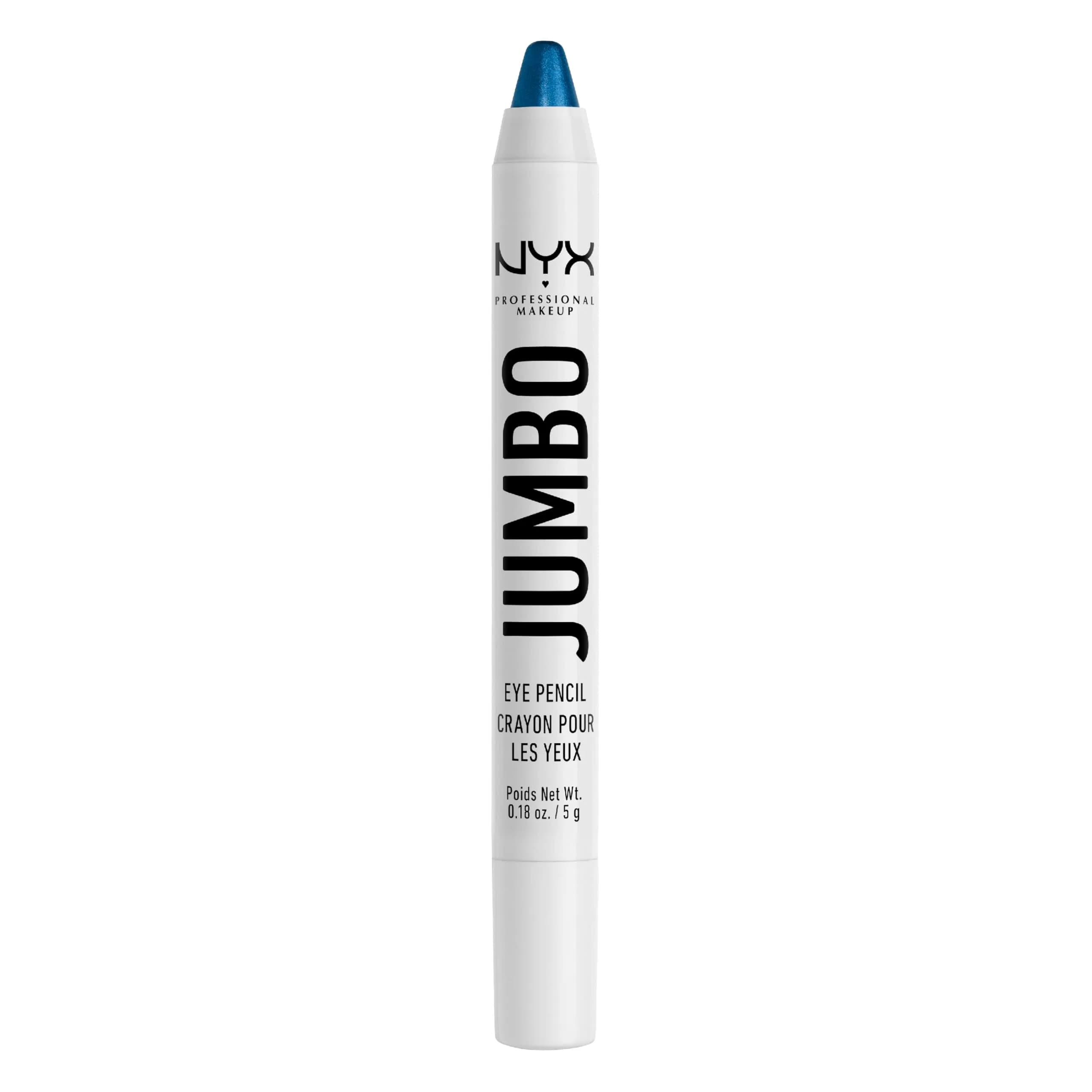 NYX PROFESSIONAL MAKEUP Jumbo Eye Pencil Blueberry Pop (Blue) 0.18 oz (5 ml) | Blendable Eyeshadow Stick & Eyeliner - main product image