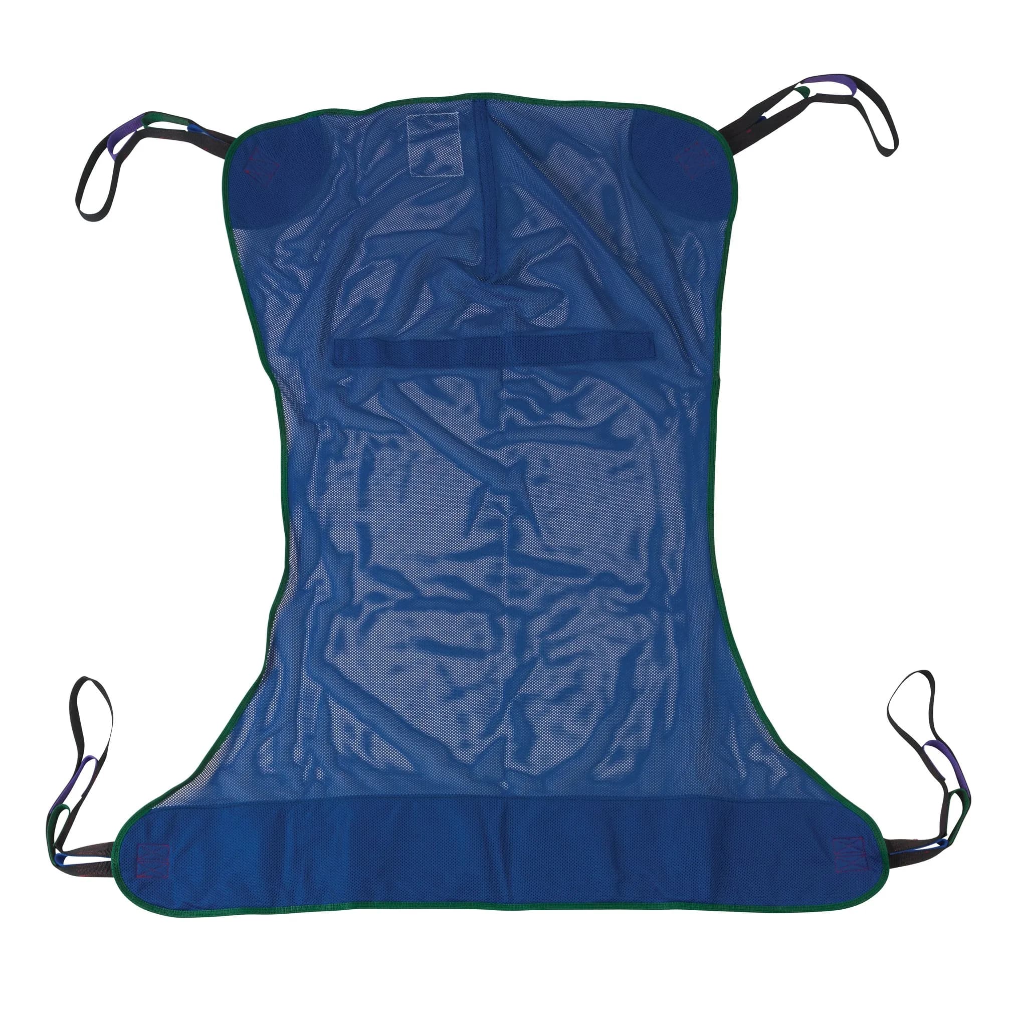Drive Medical Full-Body Patient Sling - Blue Mesh - Large (60" x 45") | Breathable Mesh Support for Safe Transfers