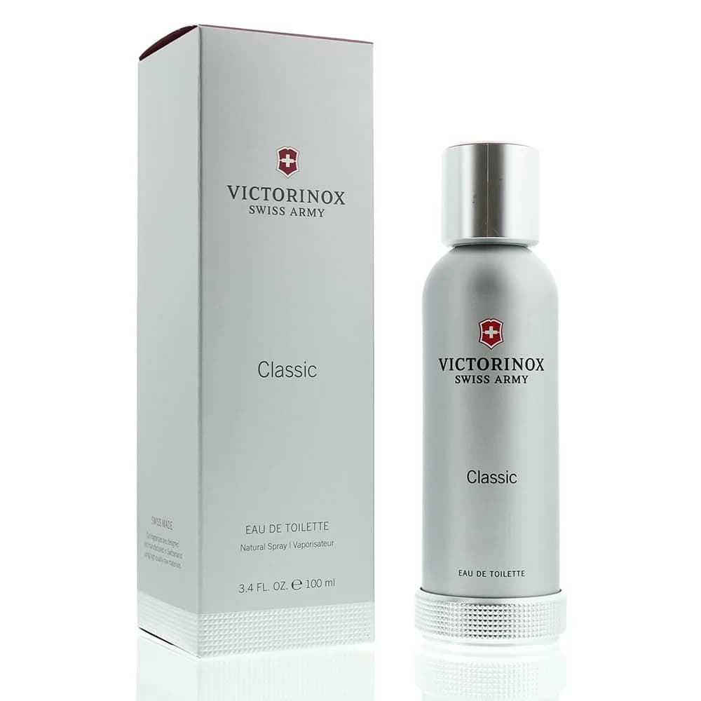 Victorinox Swiss Army Classic Eau de Toilette Spray 100ml (3.4 Fl Oz) | Fresh Aromatic Fragrance for Men - main product image
