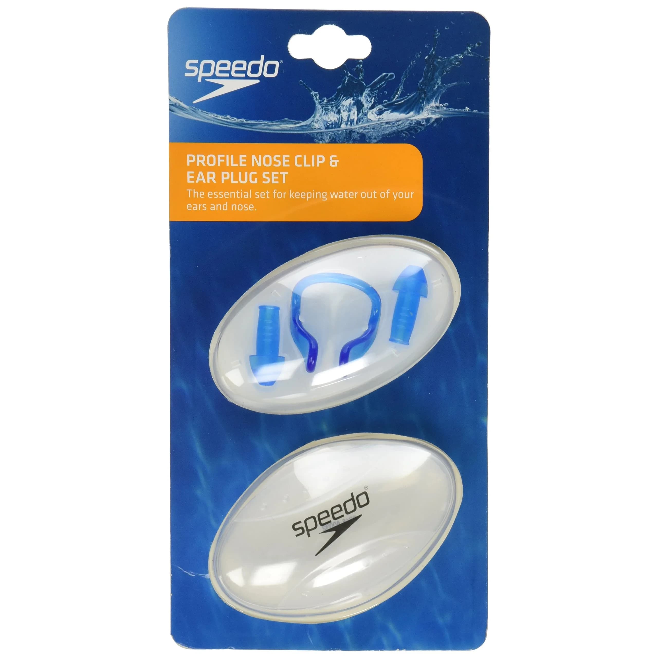 Speedo Unisex Reusable Swimming Ear Plugs | 1 Pair (Pack of 1) - main product image