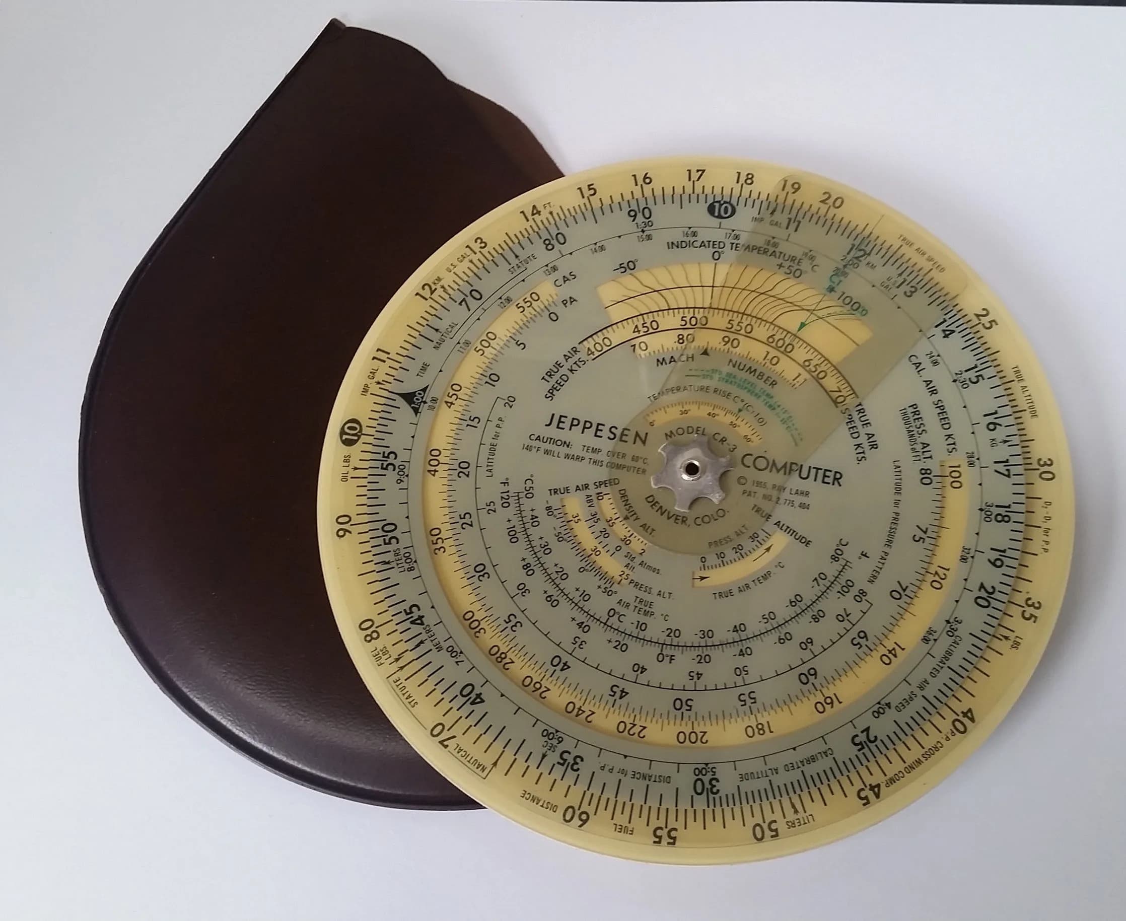 Jeppesen CR-3 Circular Computer 6" Diameter | Touchscreen GPS Navigation System - main product image