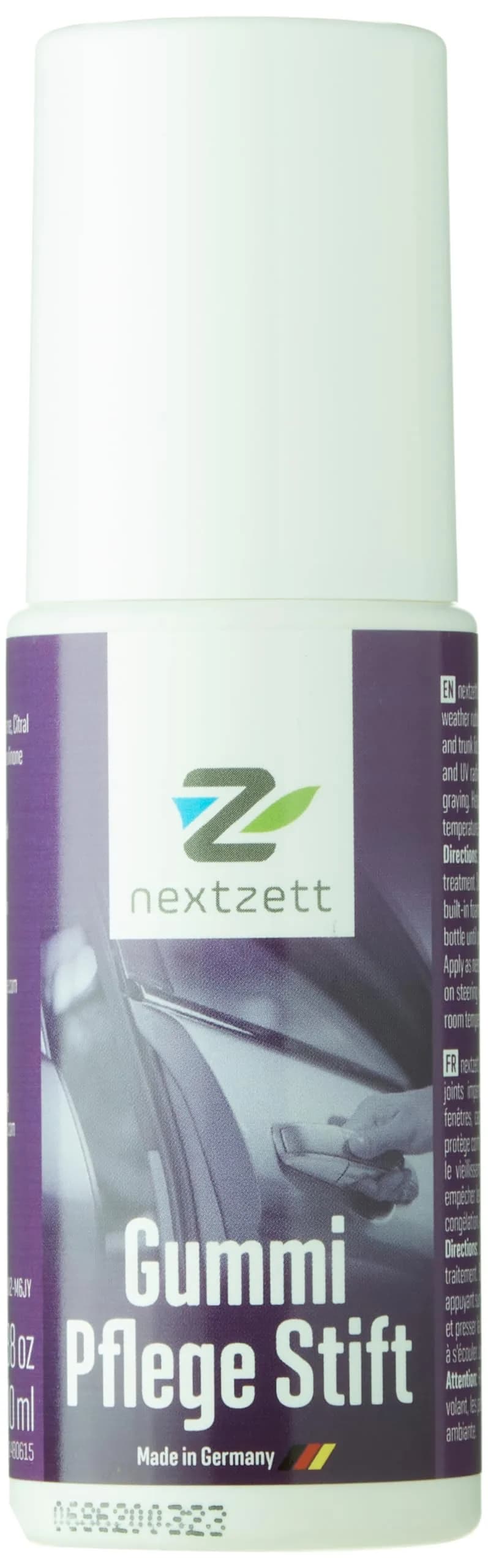nextzett Gummi Pflege Rubber Care Stick 100ml (3.4 fl oz) | Prevents Freezing, Cracking, Fading - main product image