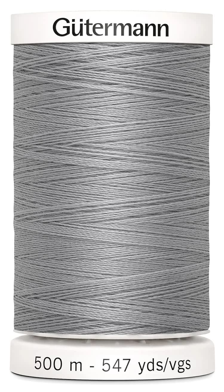 Gütermann Sew-All Thread 547 yards (155.4 m) Mist Grey | Strong Polyester for Machine & Hand Sewing - main product image