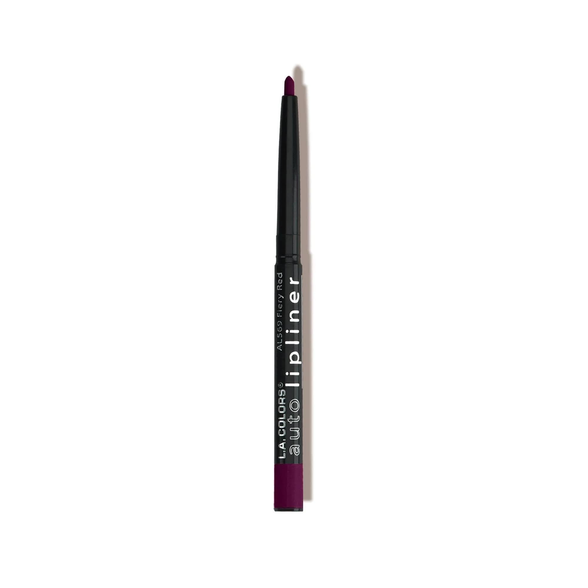 L.A. COLORS Auto Lip Pencil Currant | Long-Lasting, Creamy, Matte Lip Liner (0.01 oz)
