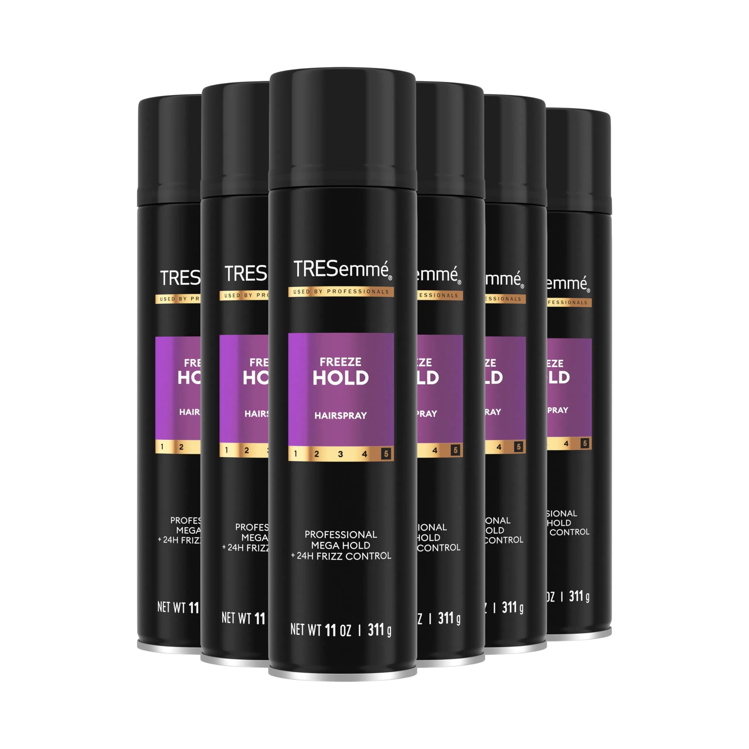 TRESemmé Freeze Hold Hairspray 11 oz (312 g) | Strong 24-Hour Frizz Control & Lock-In Style