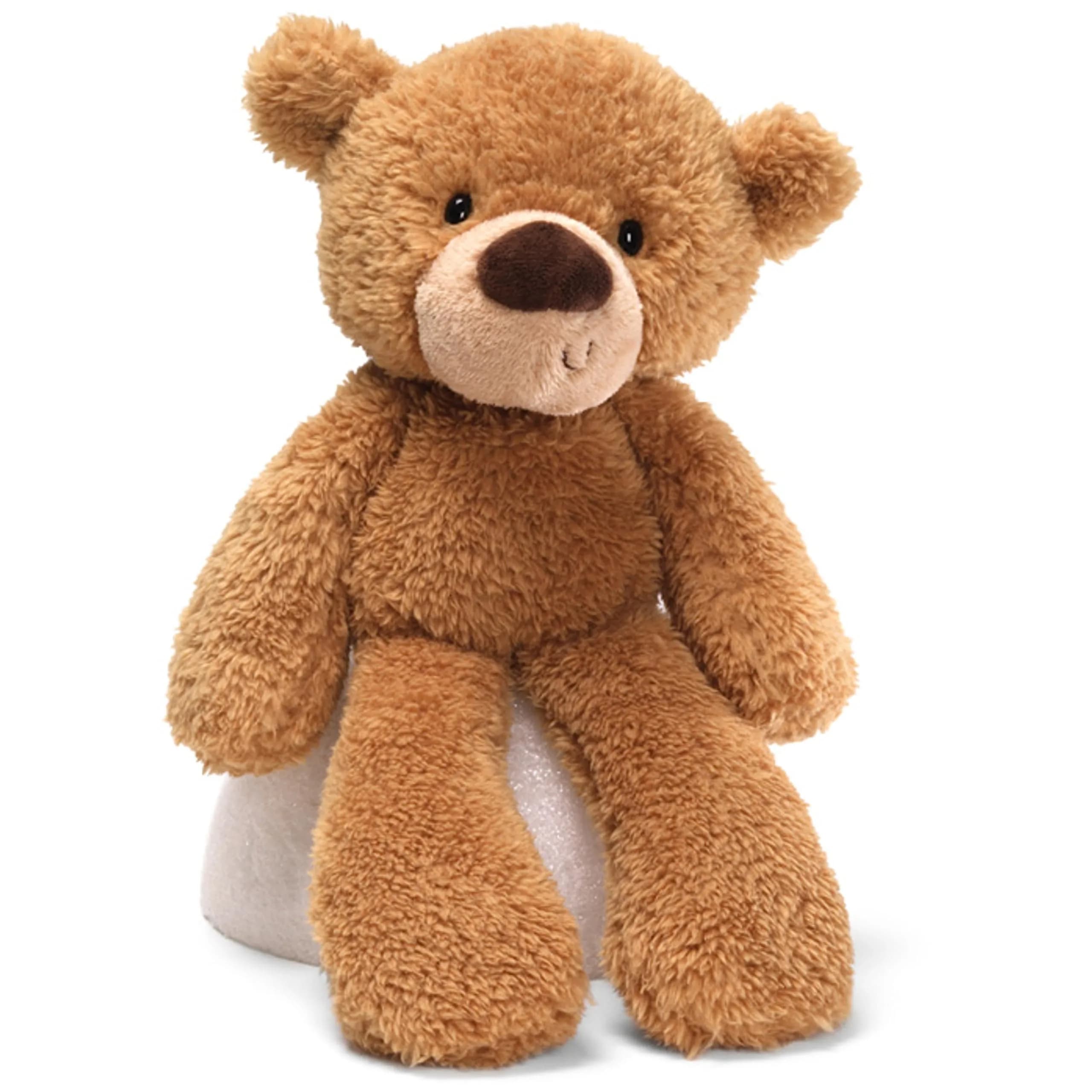 GUND Fuzzy Teddy Bear 34 cm (13.5 in) | Soft, Huggable, and Adventure-Ready - main product image