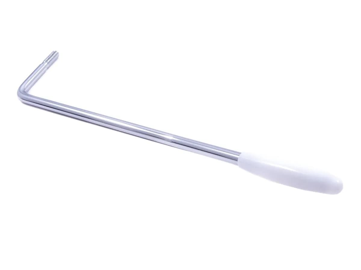 Fender Squier Affinity Series Tremolo Arm with White Tip | Chrome Plated Metal - main product image