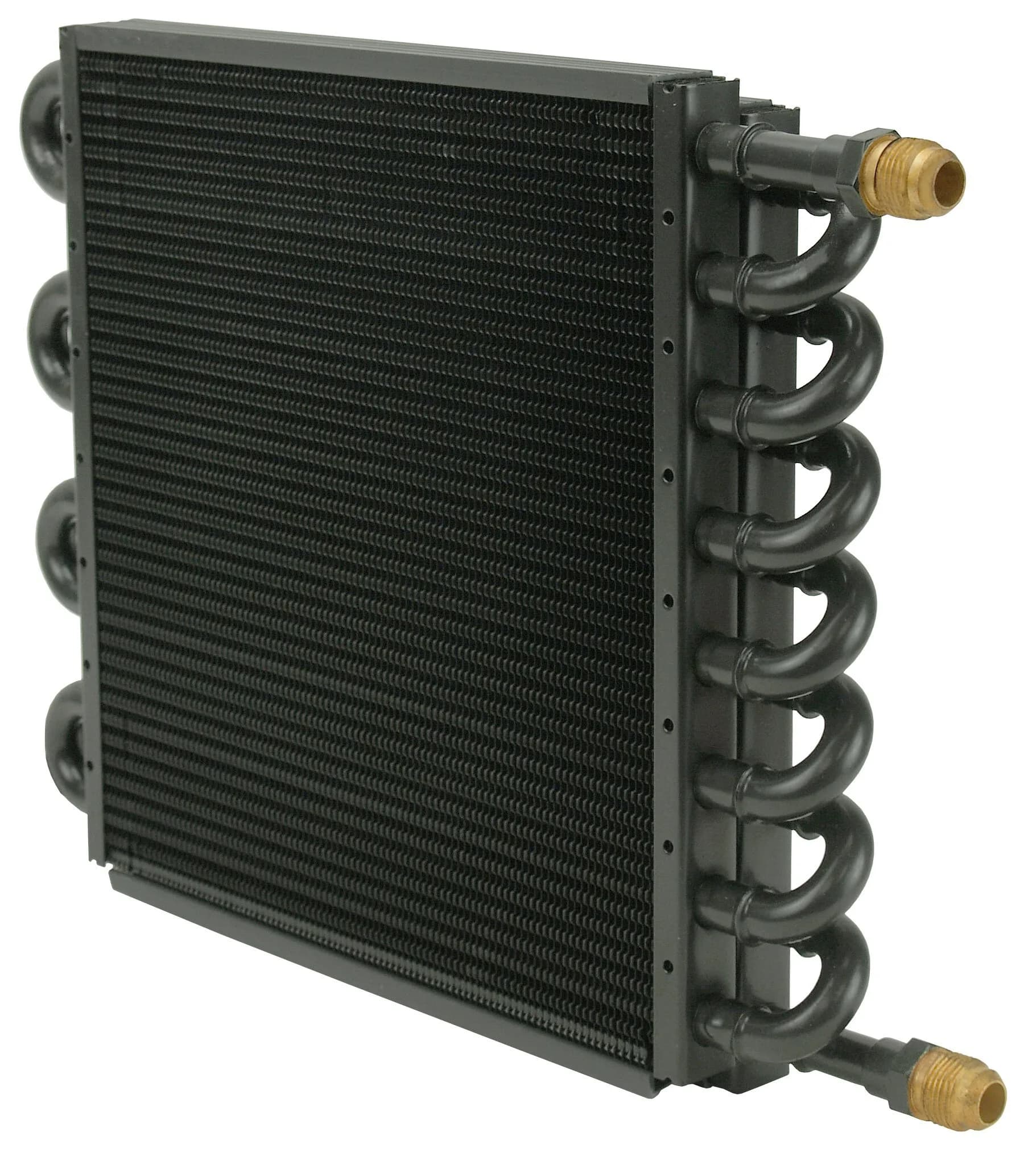 Derale 15300 Tube and Fin Cooler Core, Black | 4.15 kg (8.56 lb) Universal Fit - main product image