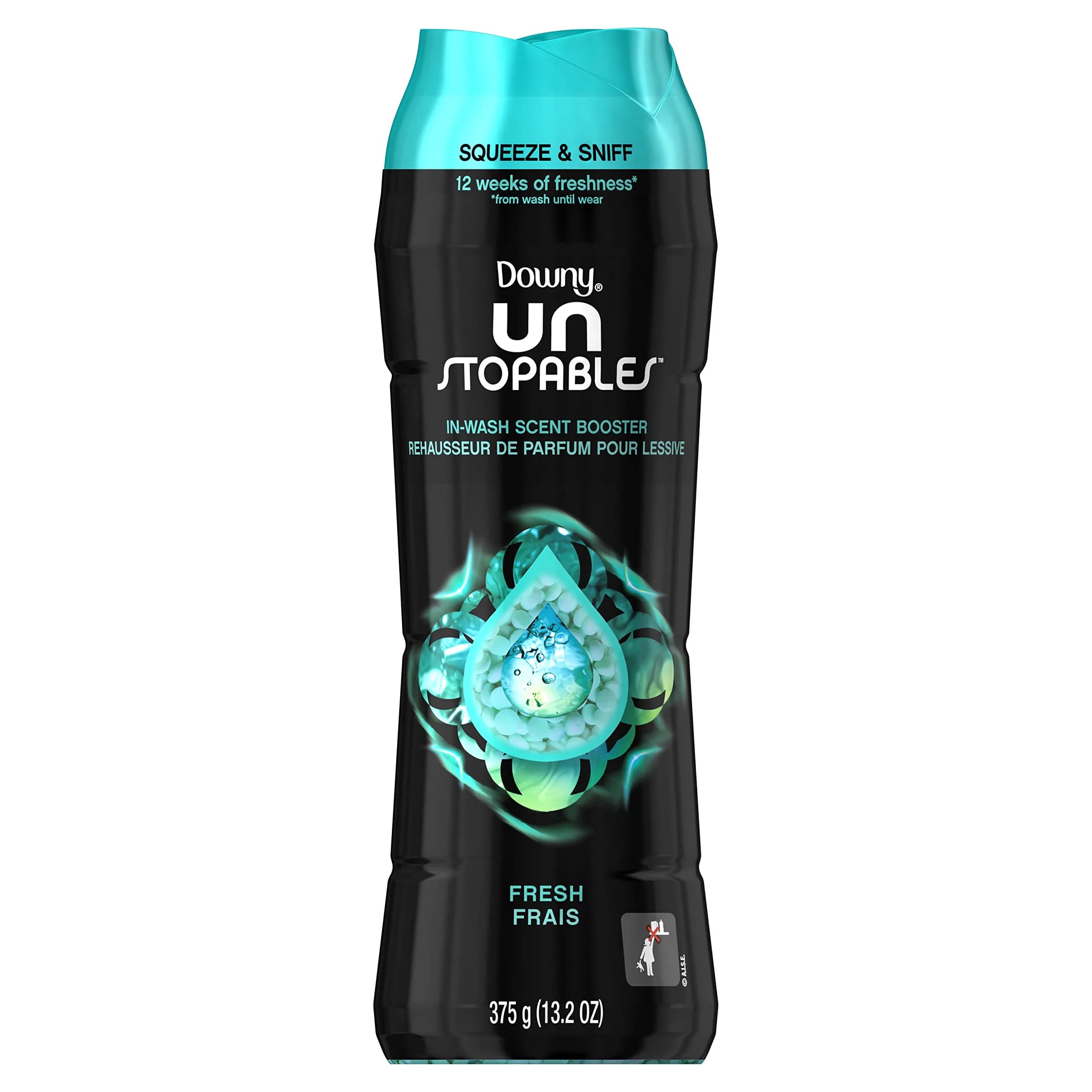 Downy Unstopables In-Wash Scent Booster Beads Fresh Scent 375g | Lasting Freshness for Your Fabrics - main product image