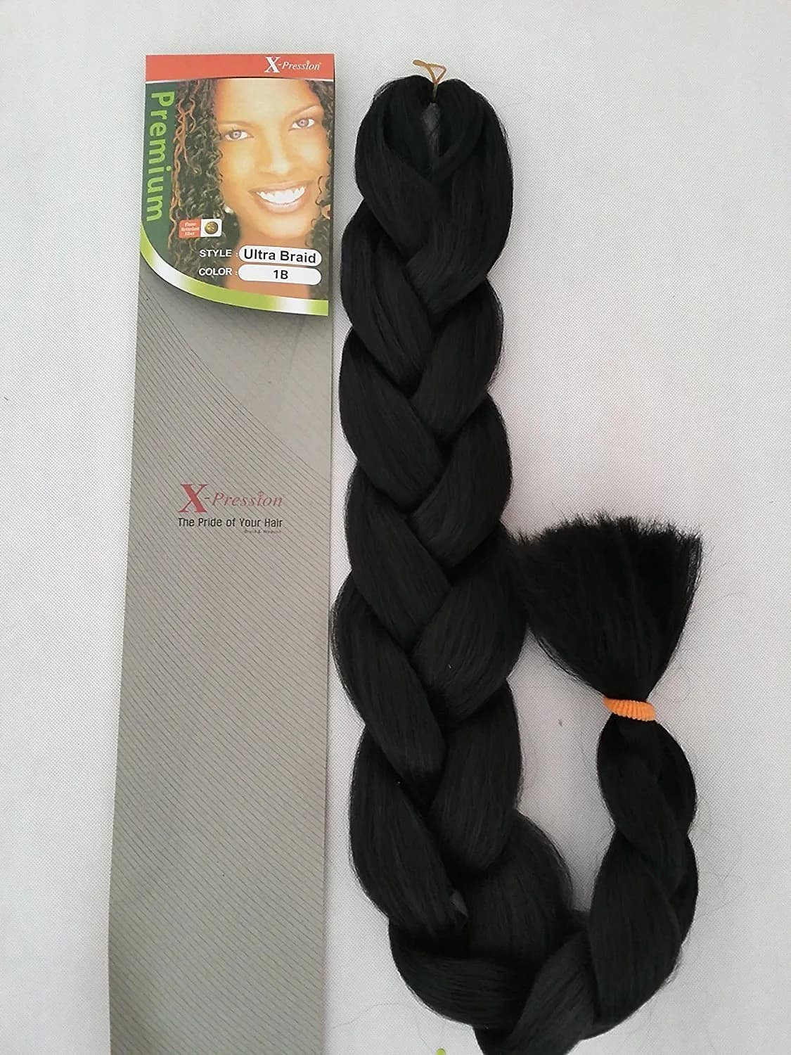 x-pression Premium Ultra Braid 82in | Soft Tangle-Free Synthetic Hair for Braids
