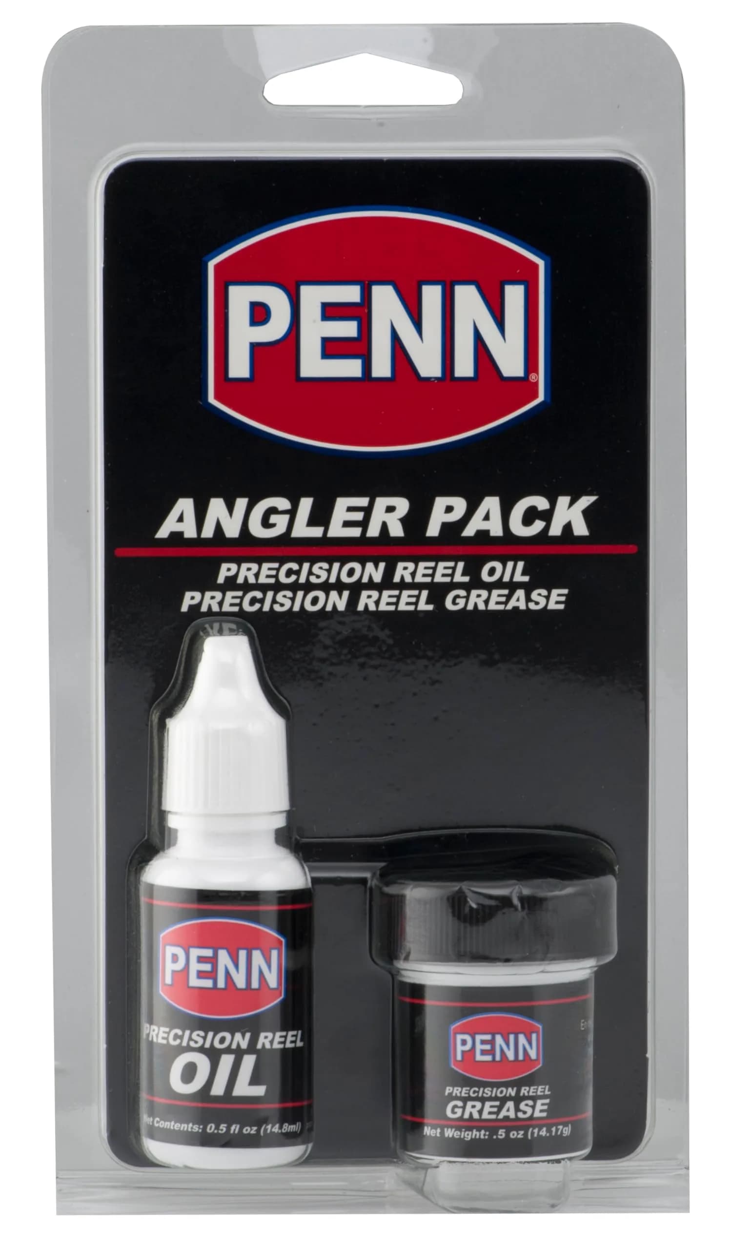 PENN Reel Oil and Lube Angler Pack Clear, 42ml (1.5oz) | Superior Saltwater Performance - main product image