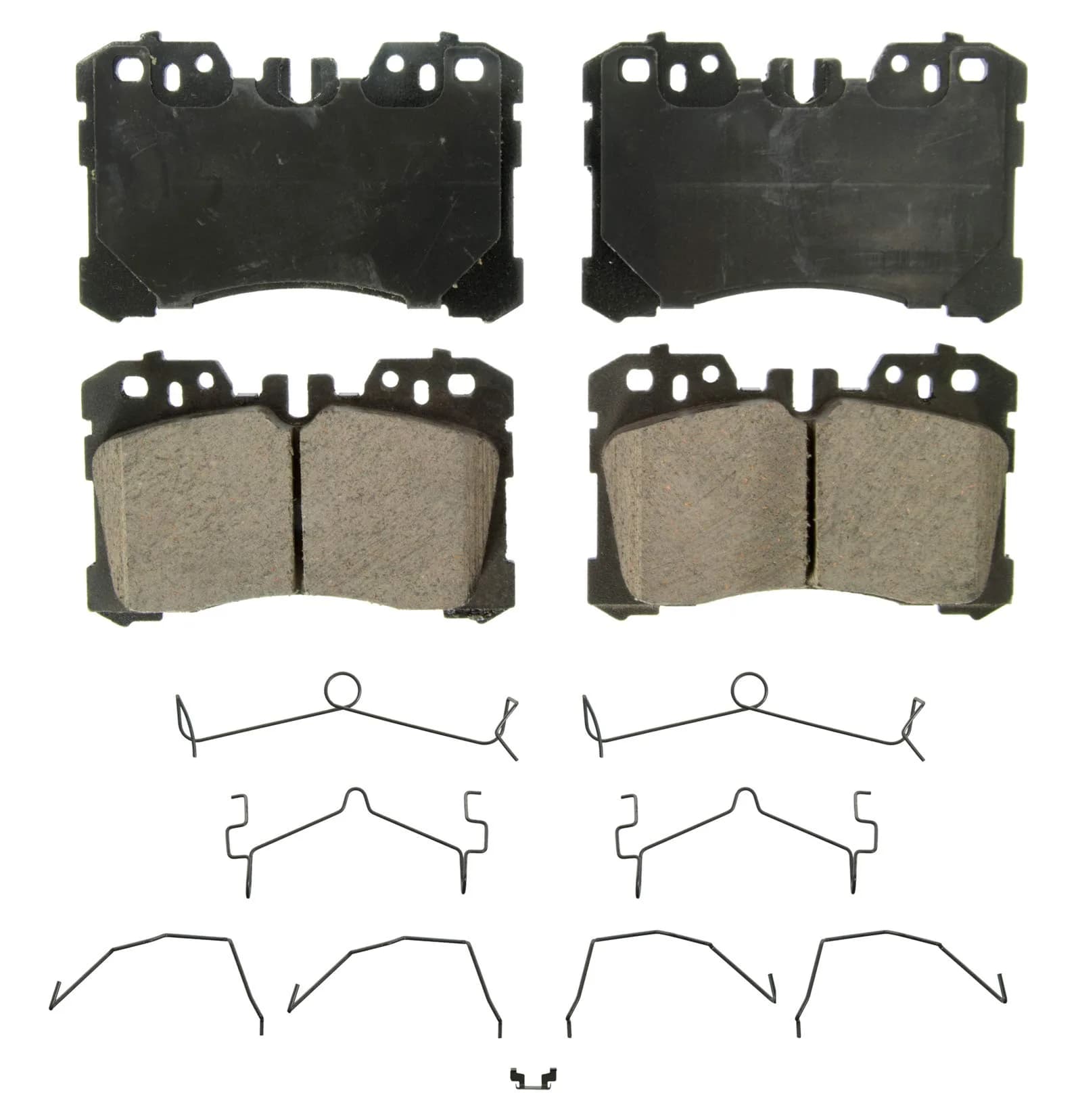 Wagner QS ZD1282 Ceramic Disc Brake Pad Set | Front Axle for Lexus LS460 (2.39 kg / 5.19 lb) - main product image