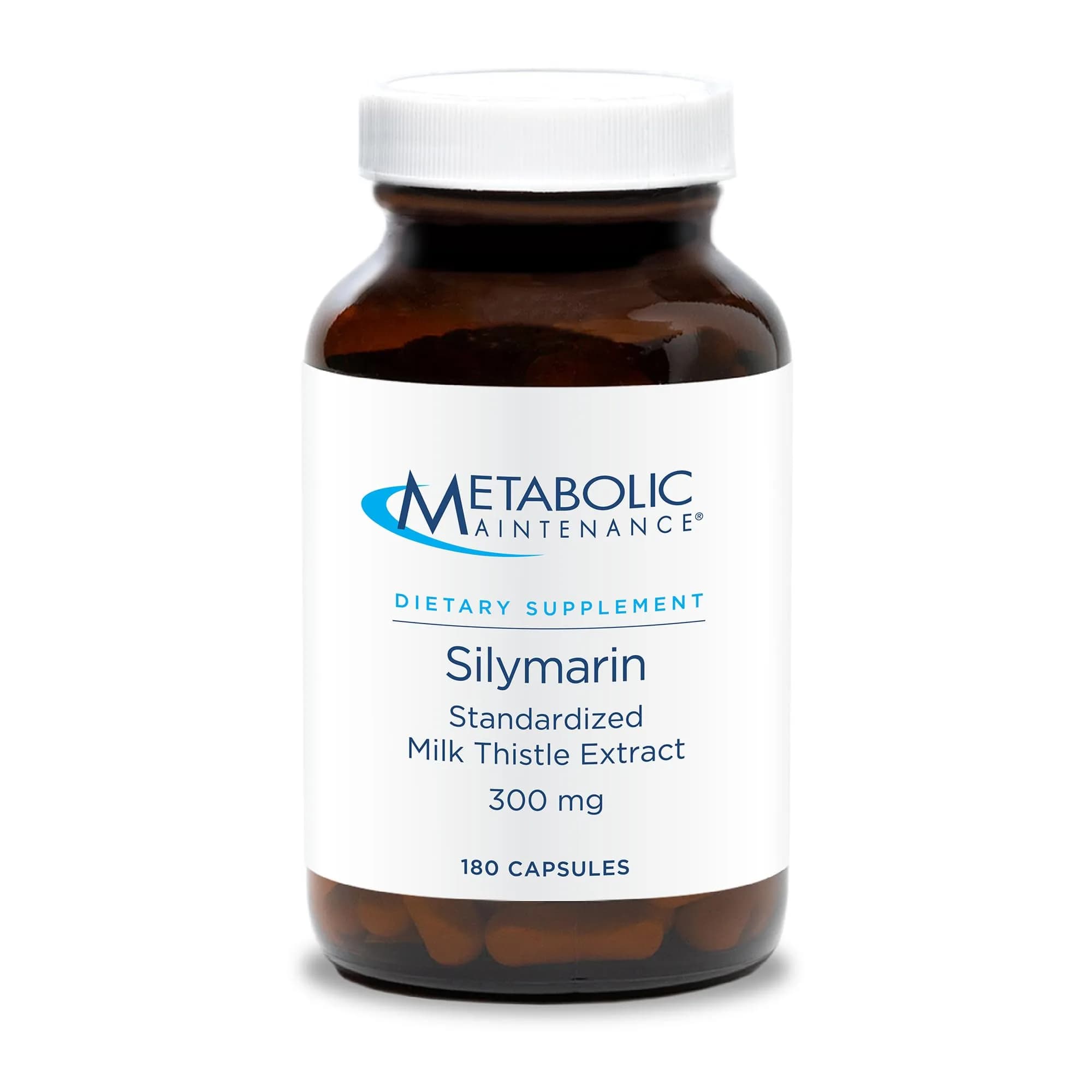 Metabolic Maintenance Silymarin 300 mg | Milk Thistle Liver Support, 180 Capsules - main product image
