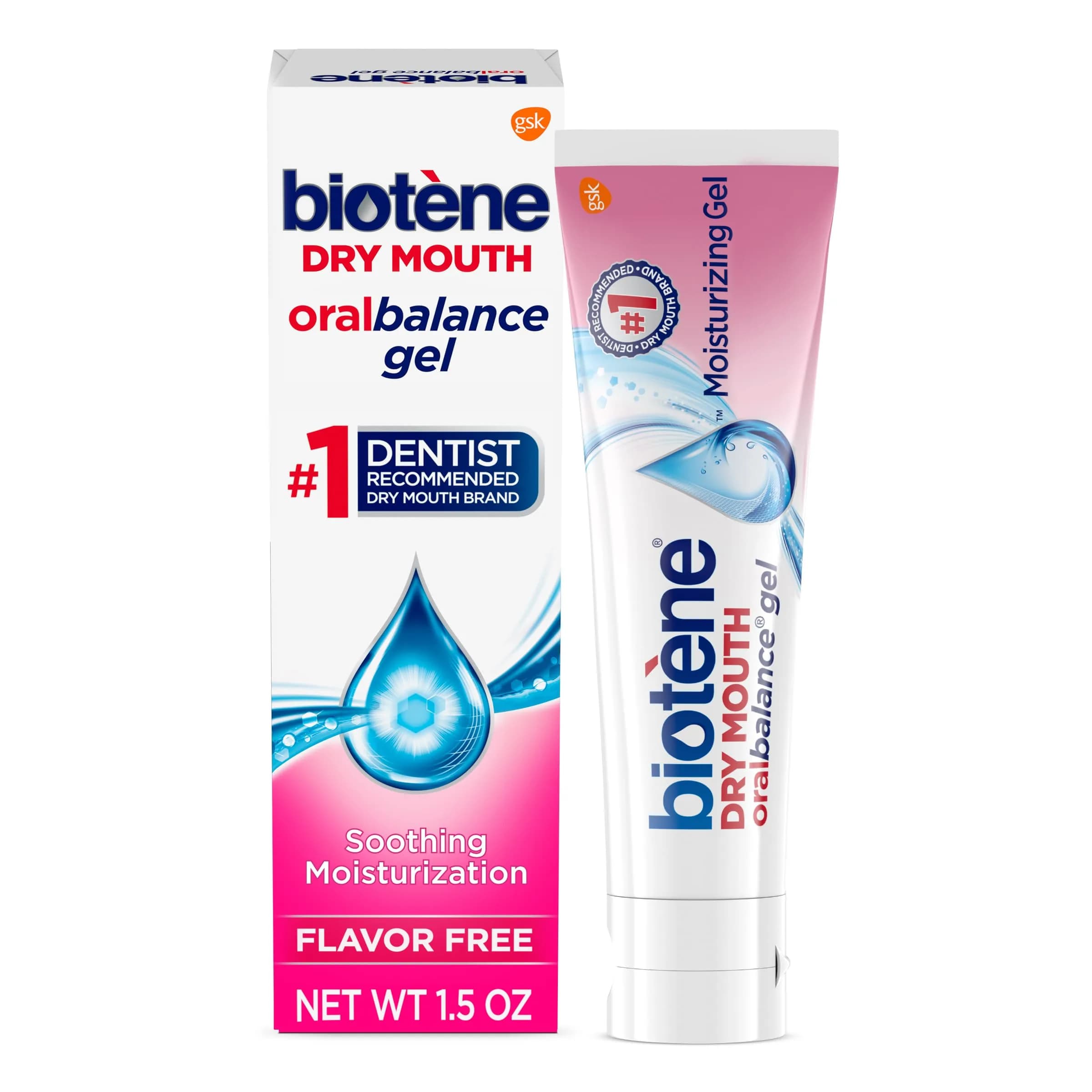 Biotène OralBalance Moisturizing Gel 44.36ml (1.5 Fl Oz) | Dermatologist Tested Dry Mouth Relief - main product image