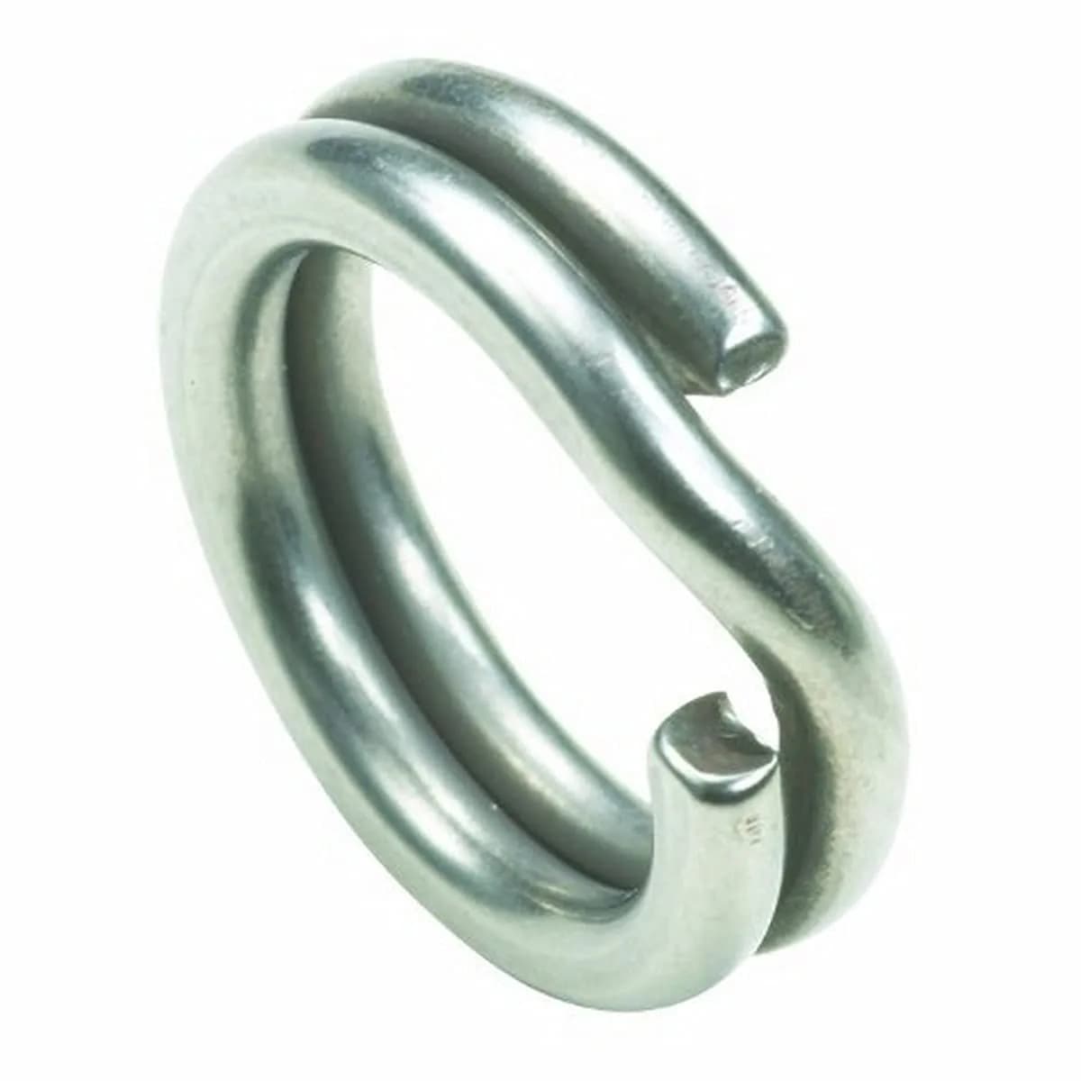 Owner Hyper Wire Split Ring Size 4 (10-Pack, 50lb) | Fishing Terminal Tackle for Bass & Pike - main product image