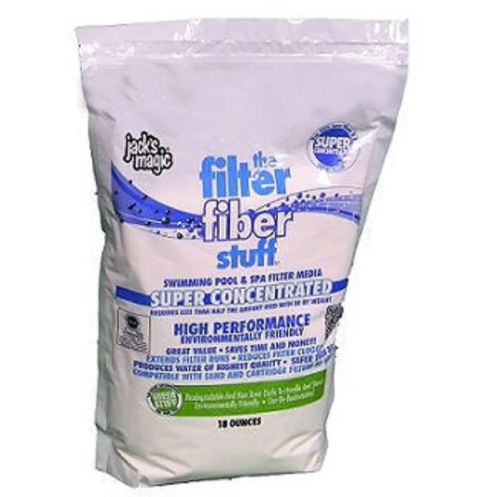 Jack's Magic The Filter Fiber Stuff Pool Filter Media 18 Ounce (532ml) | Enhances Sand & Cartridge Filters - main product image