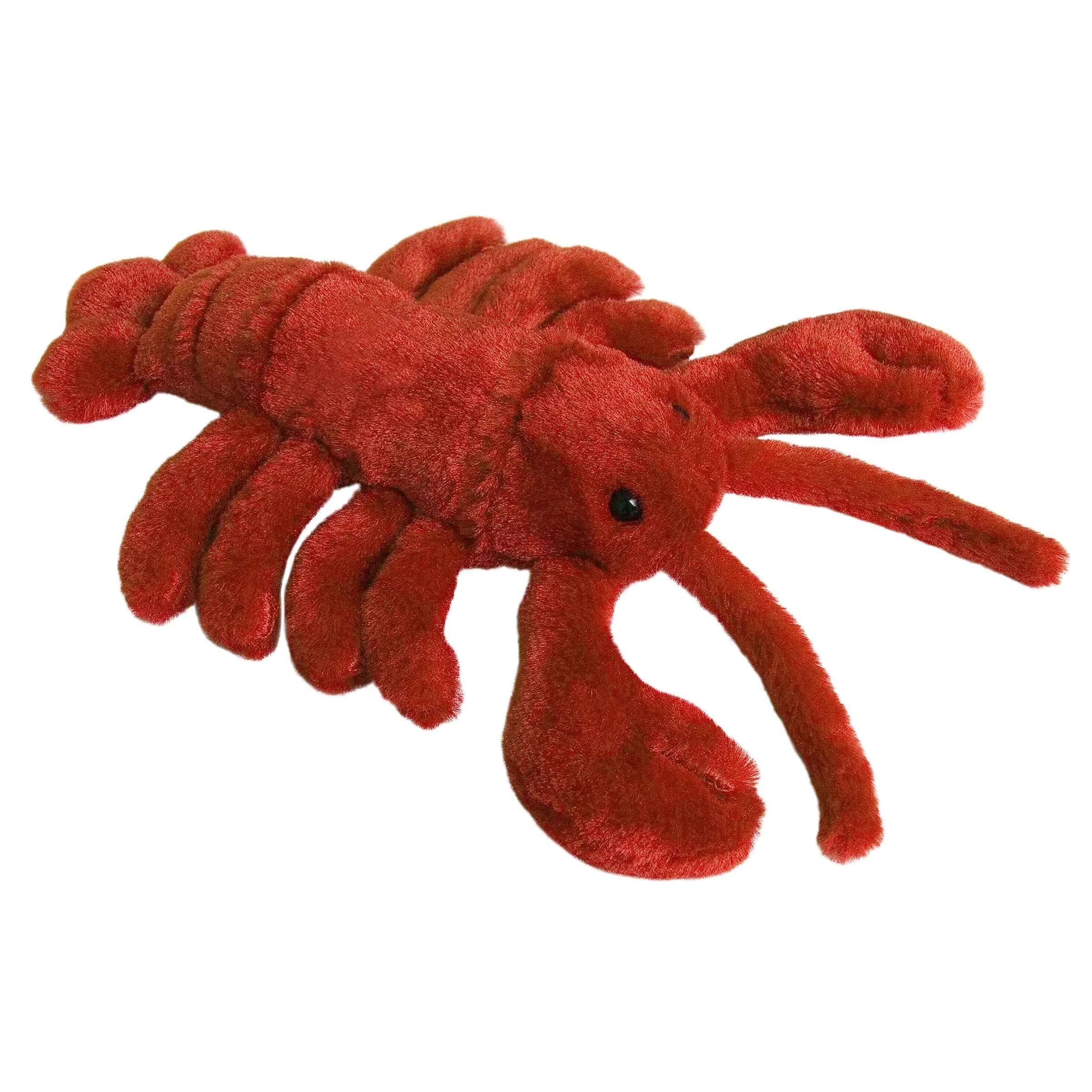 Aurora Mini Flopsie Lobster Stuffed Animal - 20.3cm (8 Inch) Red Plush Toy | ASTM-Tested for All Ages - main product image