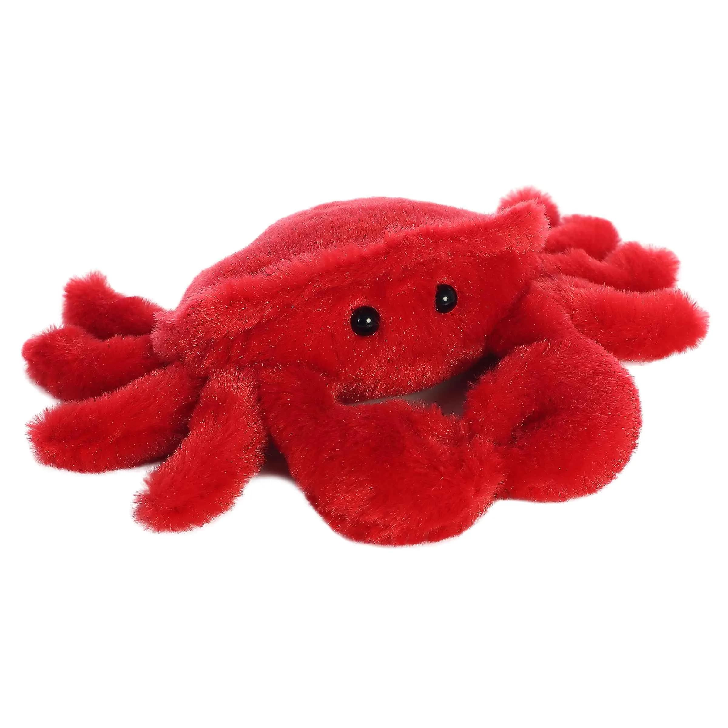 Aurora Mini Flopsie Crab Stuffed Animal 8-Inch Red | Soft Plush Toy for Kids - main product image