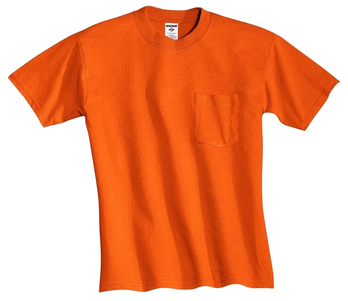 Jerzees Dri-Power Mens Active T-Shirt Small Safety Orange | Support for Active Wear in Indian Climate - main product image