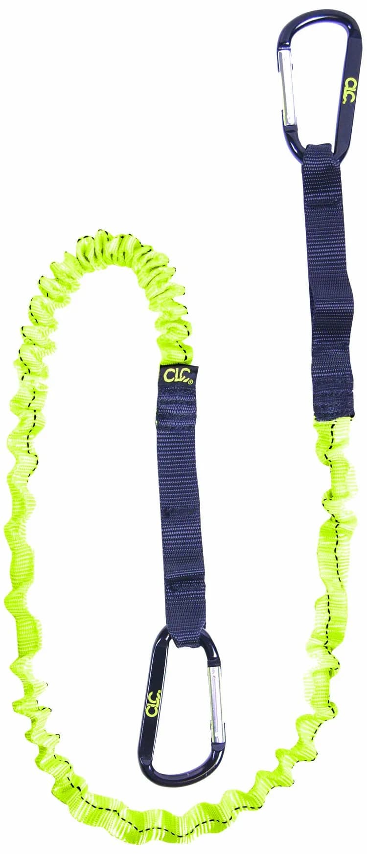 Custom Leathercraft 1027 39-56 Inch 2 Carabineer Lanyard | Heavy Duty Tool Restraint - main product image