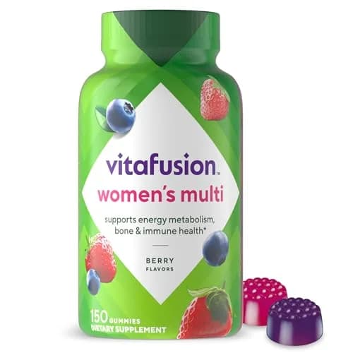 Vitafusion Women's Multivitamin Gummy Berry Flavor | Gluten and Dairy Free Supplement - main product image