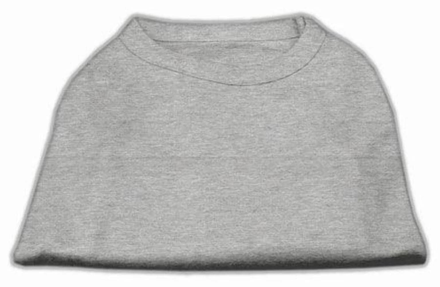 Mirage Pet Products 10-Inch Plain Shirts Small Grey | Durable, Comfortable & Easy to Wear