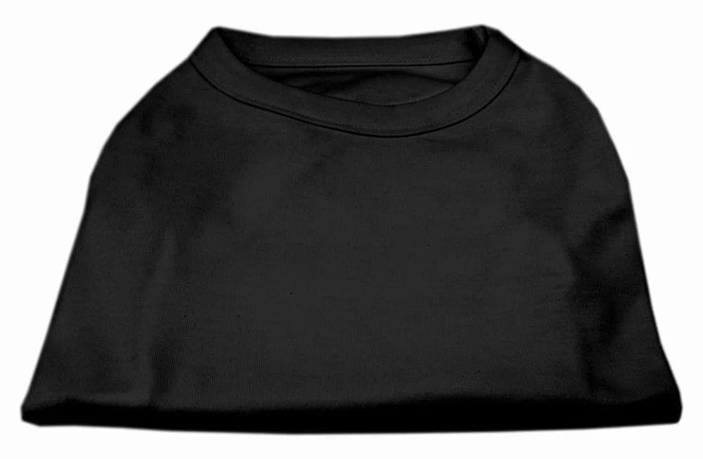 Mirage Pet Products 16-Inch Plain Shirts XL Black | Comfortable, Durable Pet T-Shirt