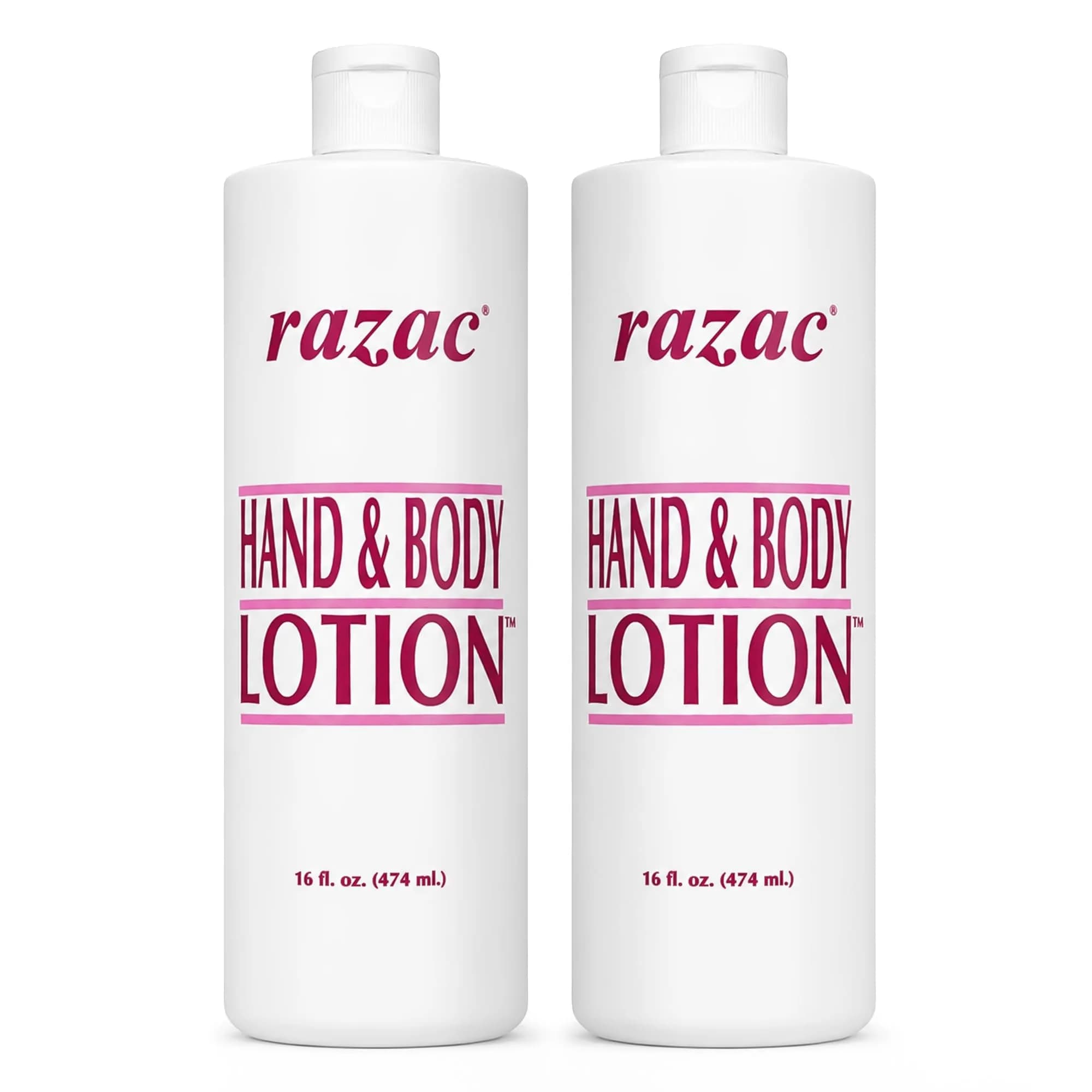 Razac Hand and Body Lotion 16oz | Deep Hydration & Fast Absorption for Sensitive Skin