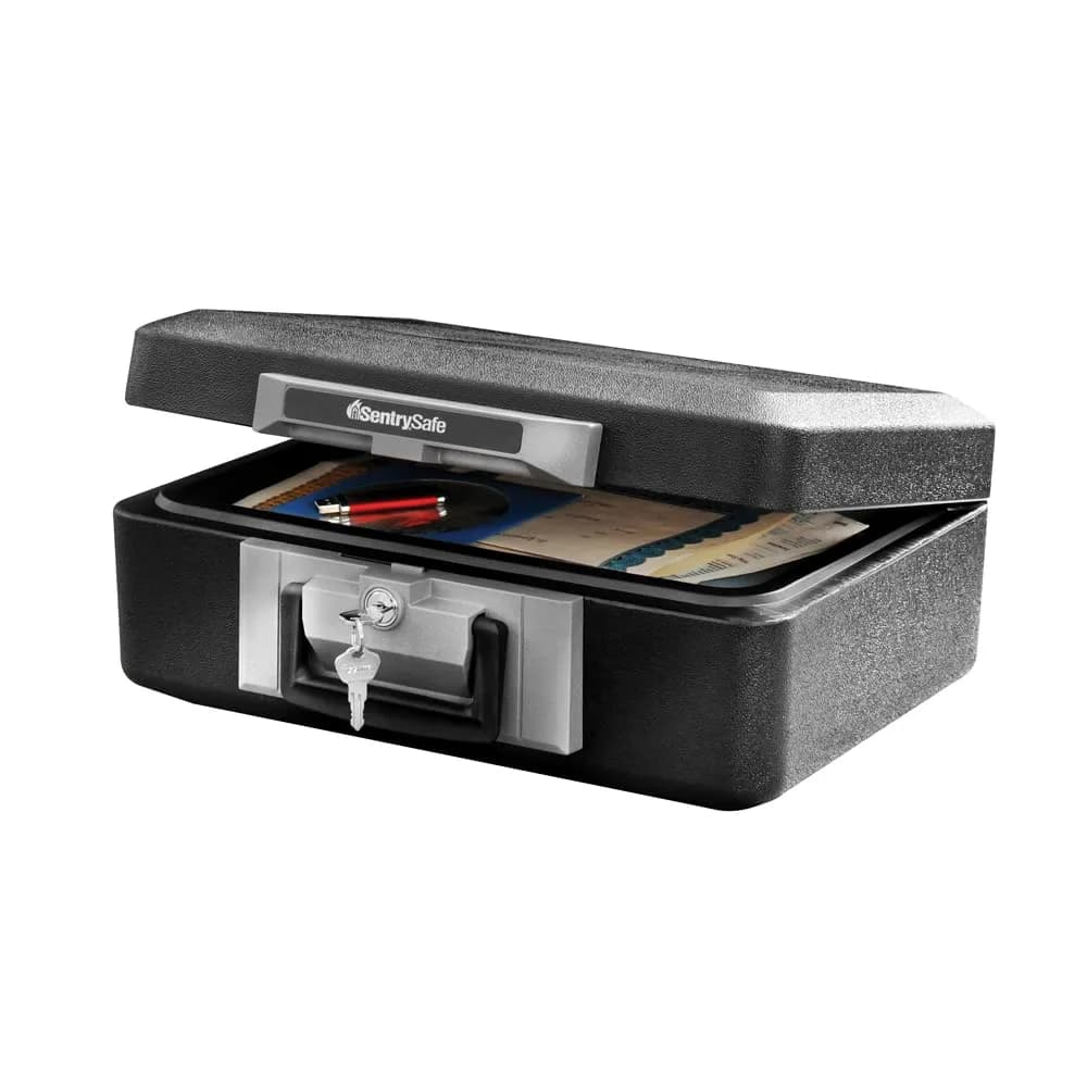 SentrySafe Fireproof Safe Box 1160 with Key Lock, 0.25 cu. ft. (7 L) | UL Classified Fire Endurance - main product image