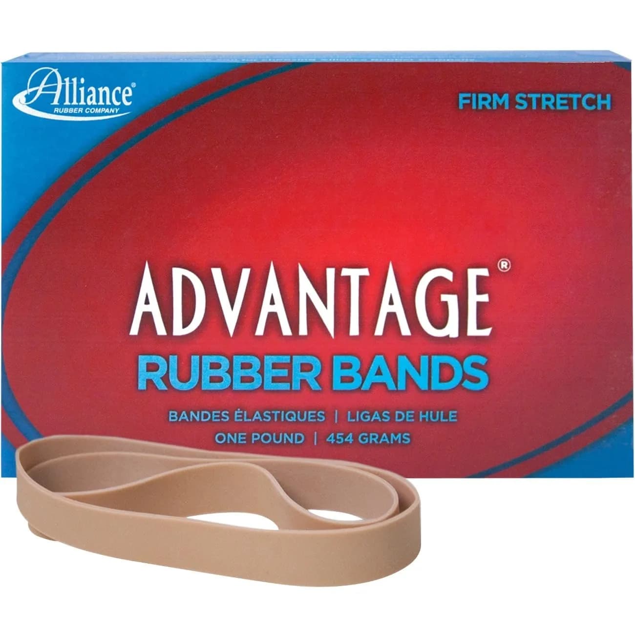 Alliance Rubber Advantage Rubber Bands 1 lb | Durable, Sturdy & Made in USA - main product image