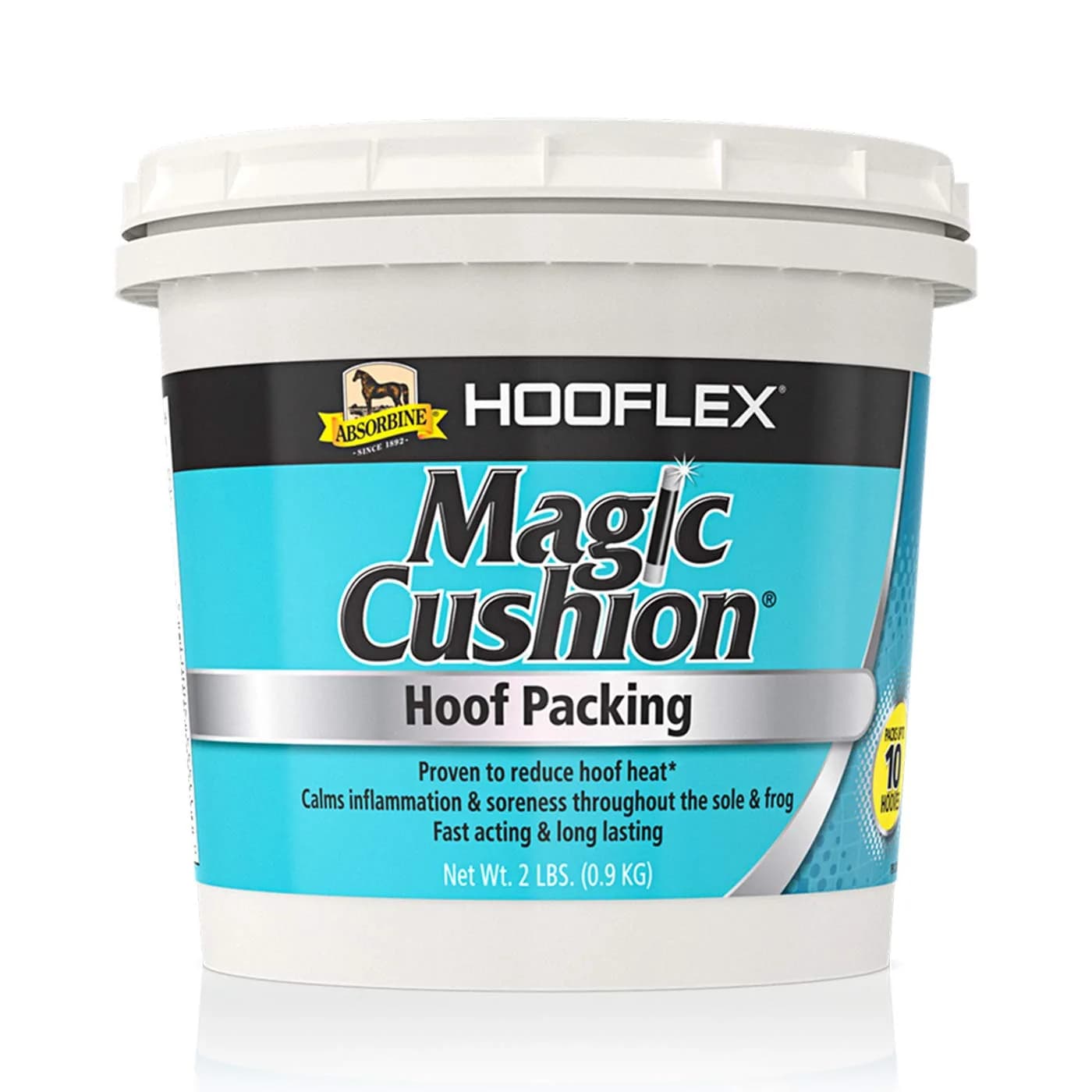 Absorbine Hooflex Magic Cushion Horse Hoof Packing 2 lbs | Fast Relief for Hoof Trauma & Soreness