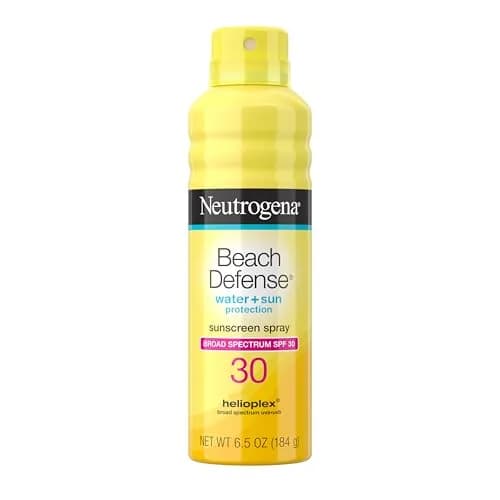 Neutrogena Beach Defense SPF 30 Sunscreen Spray, Broad Spectrum, Lightweight & Fast Absorbing, 6.5 oz (184 g) | Powerful Protection for Active Families - main product image