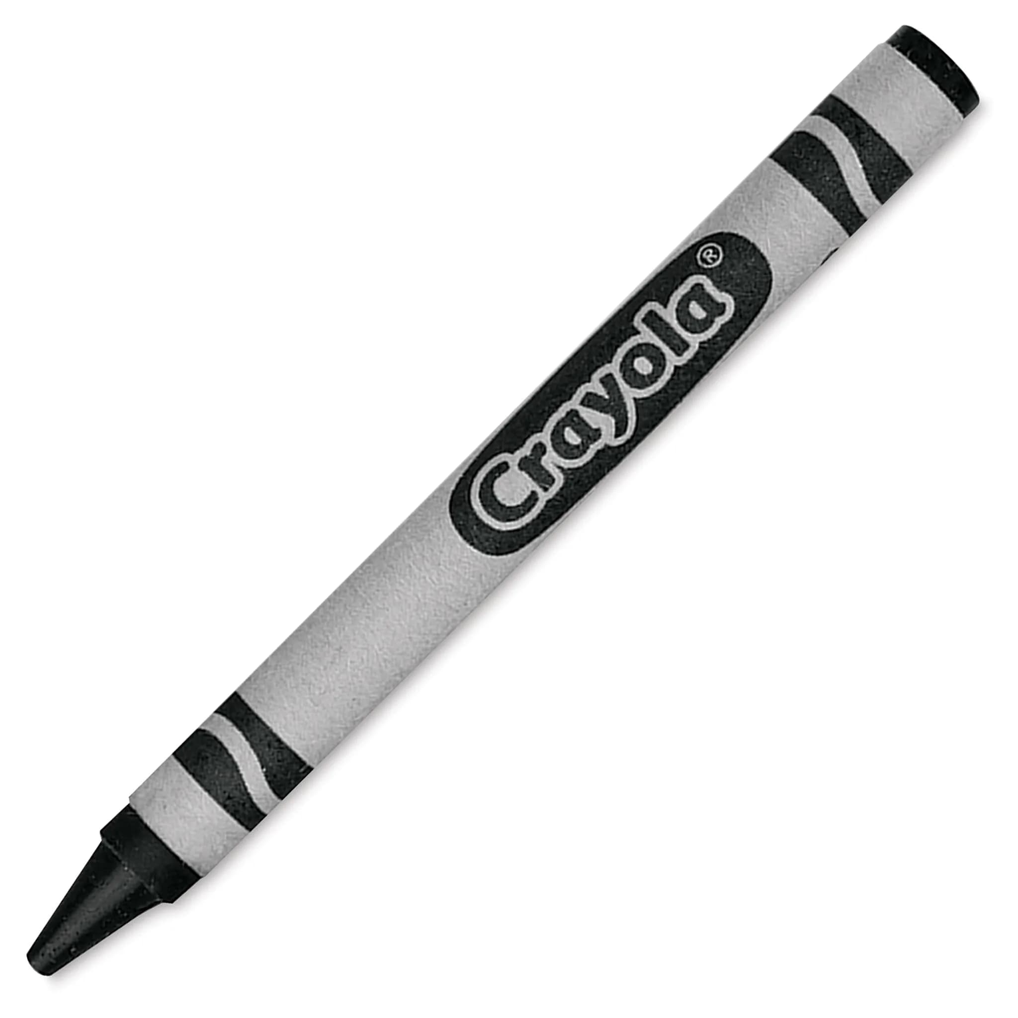 Crayola Black Crayons 12 Count Bulk Refill | ACMI Certified - main product image