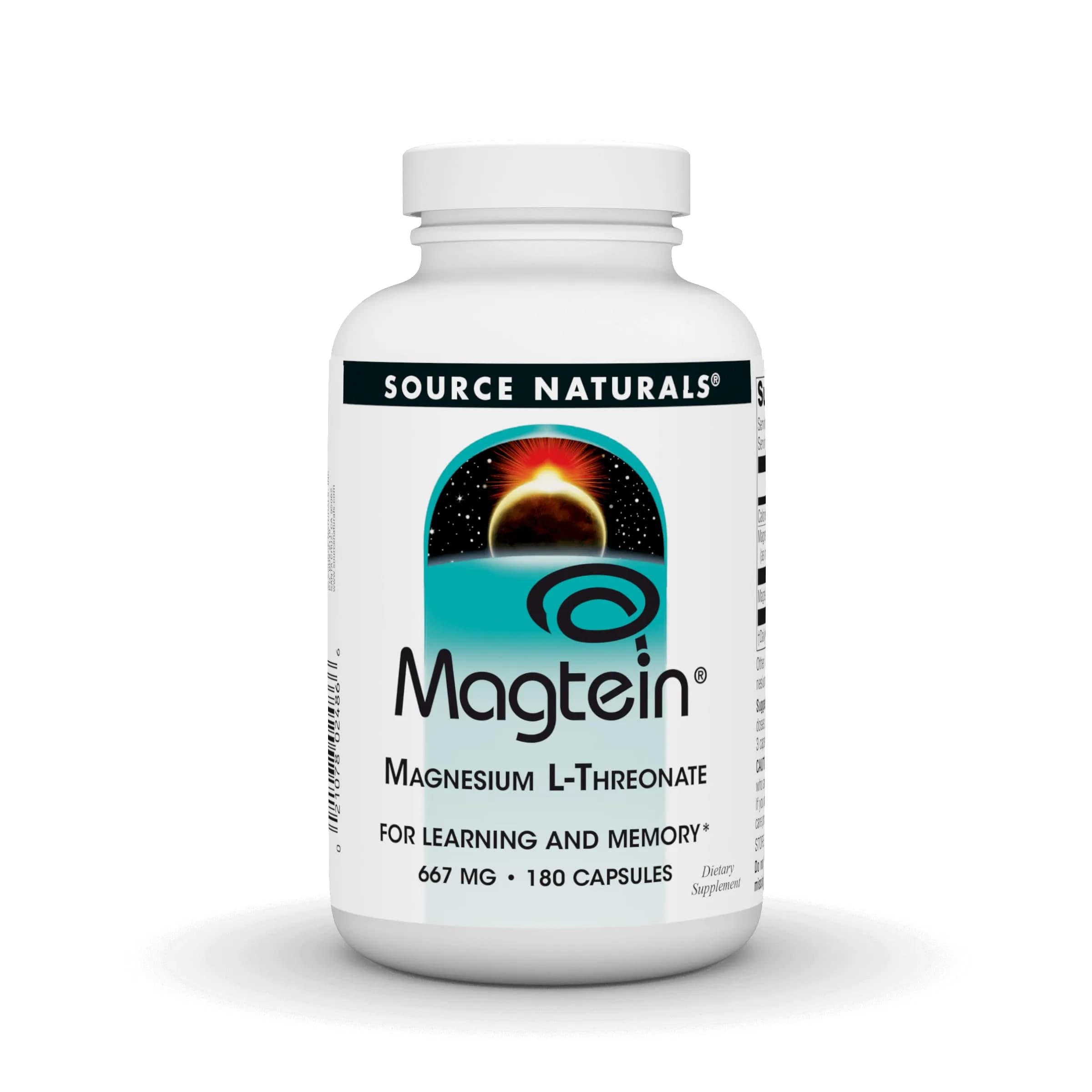 Source Naturals Magtein Magnesium L-Threonate 667mg | Supports Brain & Memory (70-120 chars)