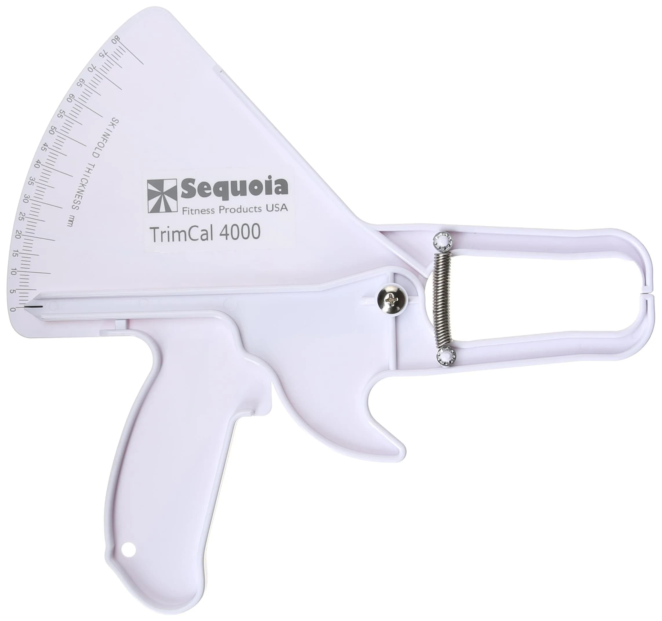 TrimCal 4000 Body Fat Caliper White | Measures up to 80mm Thickness - main product image