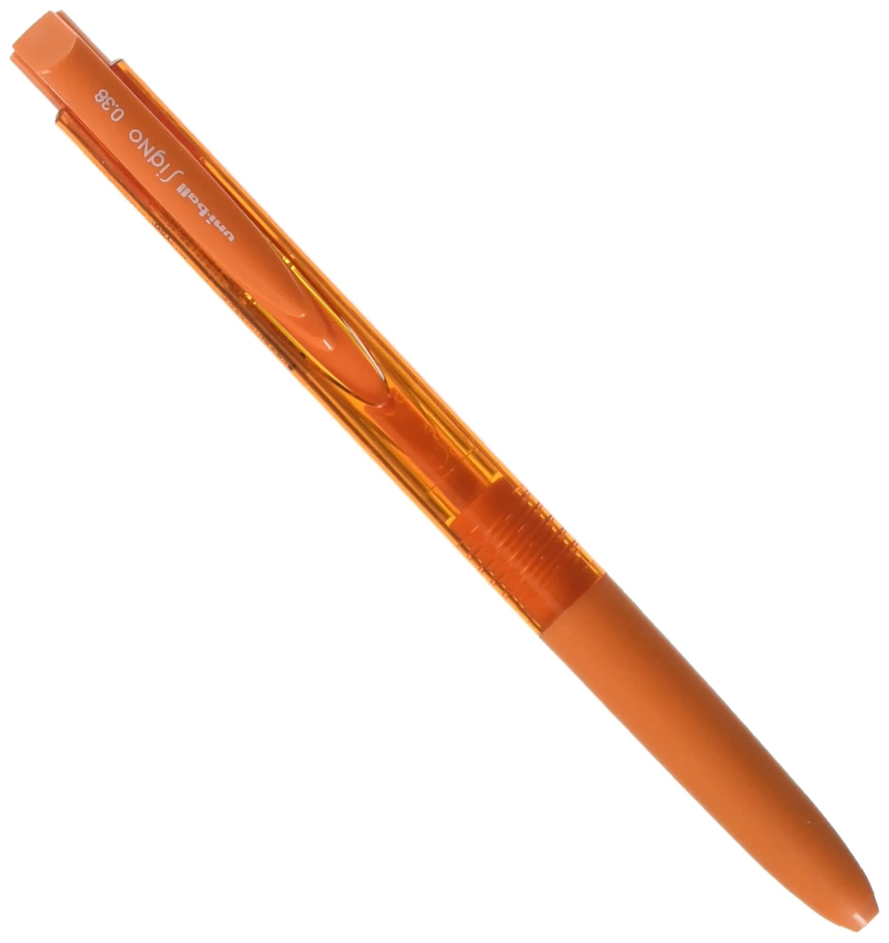 Uni-Ball Signo RT1 Ballpoint Pen 0.38mm Orange | Smooth Ink Flow - main product image